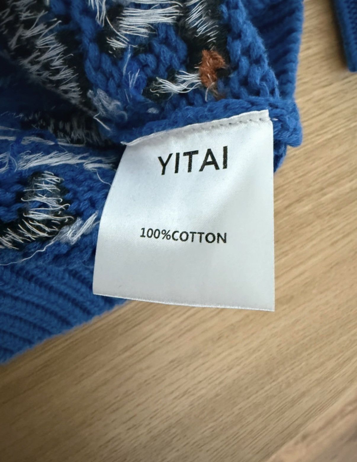 YITAI YITAI Starry Night Embroidery Sweater Size US L / EU 52-54 / 3 - 8 Thumbnail