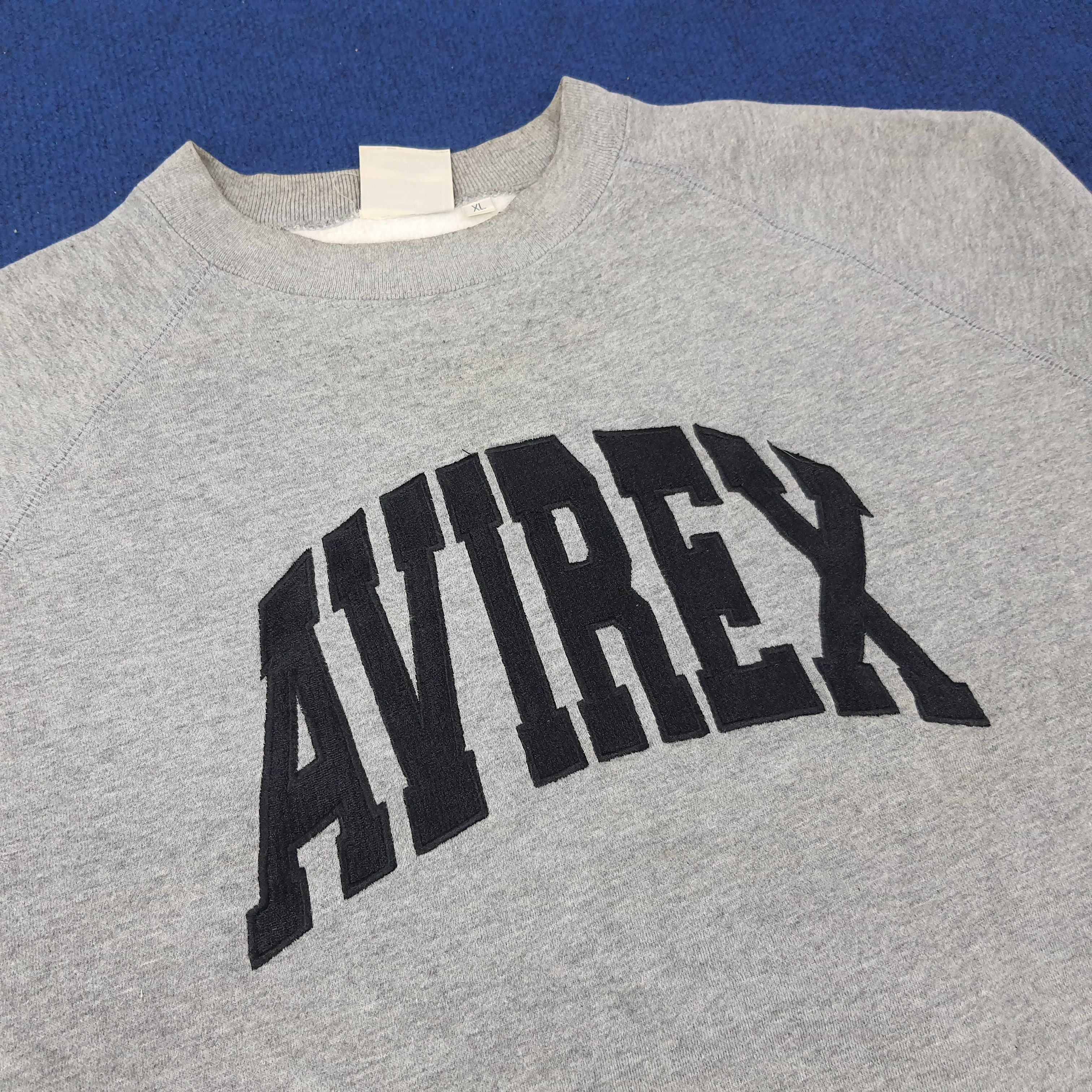 Avirex × Vintage Vintage Avirex U.S.A Spell Out Sweatshirt C222N26 Size US L / EU 52-54 / 3 - 2 Thumbnail