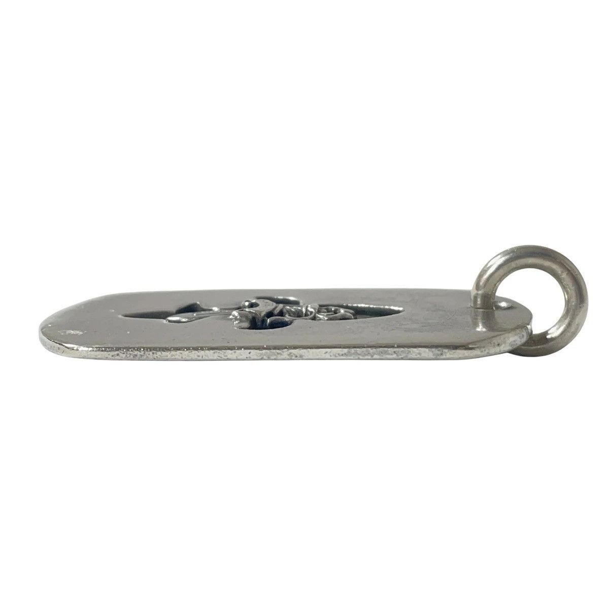 Chrome Hearts CHROME HEARTS LARGE CUT OUT FLEUR DAGGER DOG TAG Size ONE SIZE - 4 Thumbnail