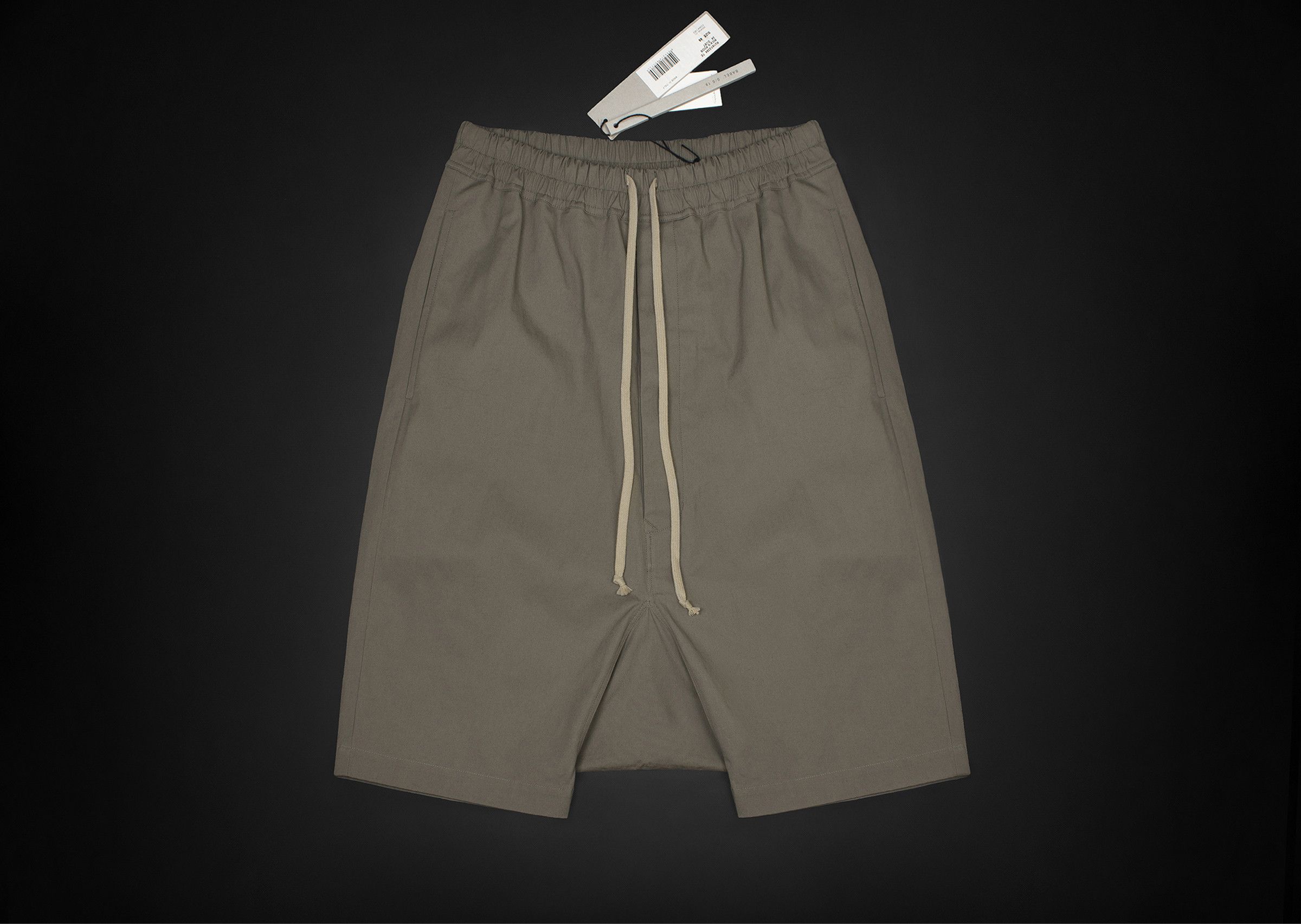image of Rick Owens New. (Fit S/m/l) Mainline Pod Shorts, Iconic in Dust, Men's (Size 30)