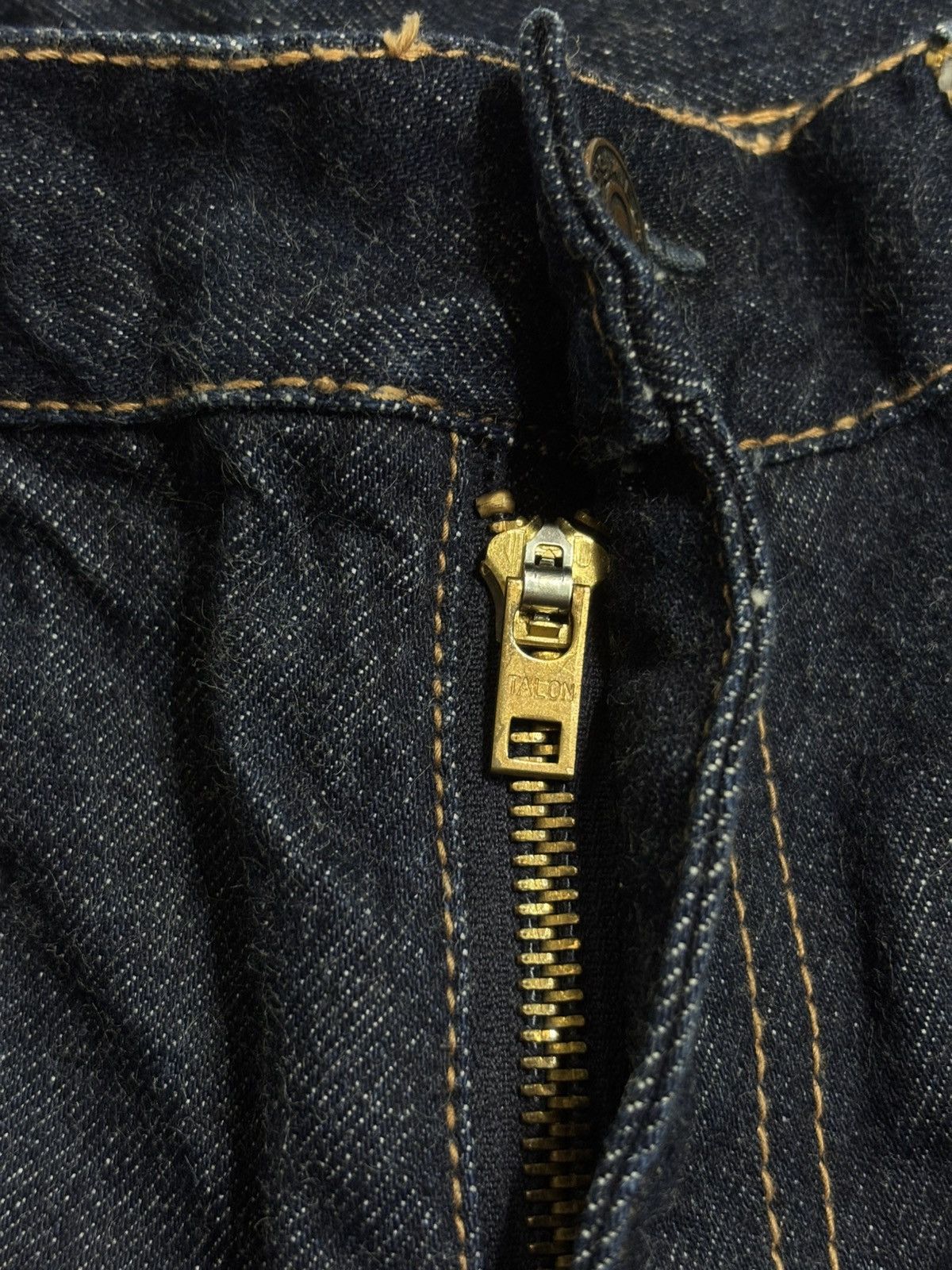 Edwin 📦 Vintage 1970s EDWIN Bell Bottom Raw Jeans Size US 32 / EU 48 - 5 Thumbnail