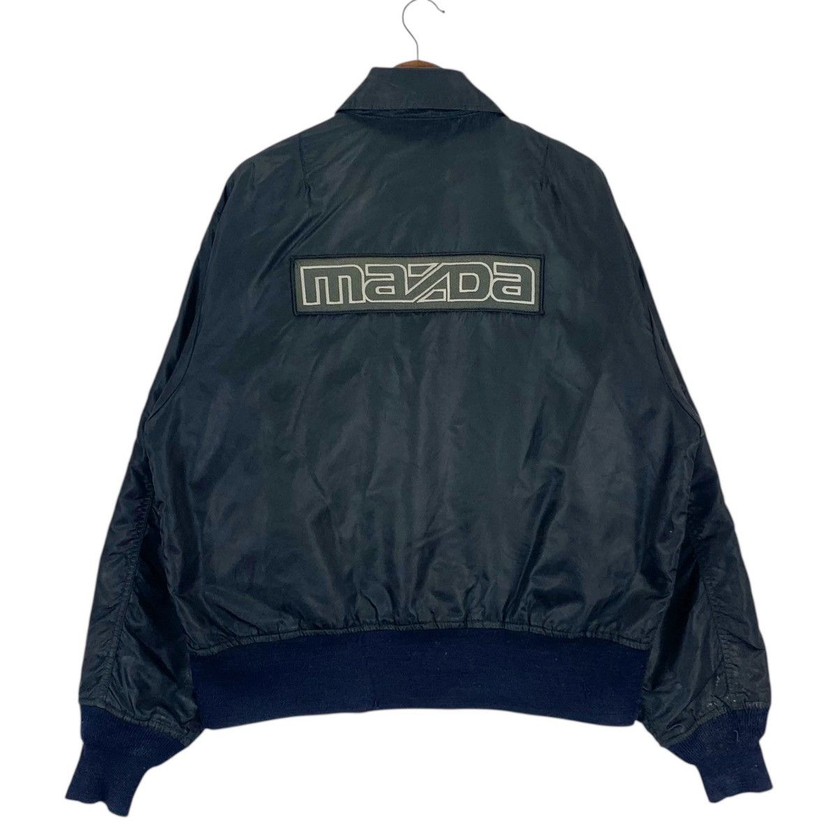 Sports Specialties Vintage Mazda Black Bomber Jacket Size US M / EU 48-50 / 2 - 1 Thumbnail