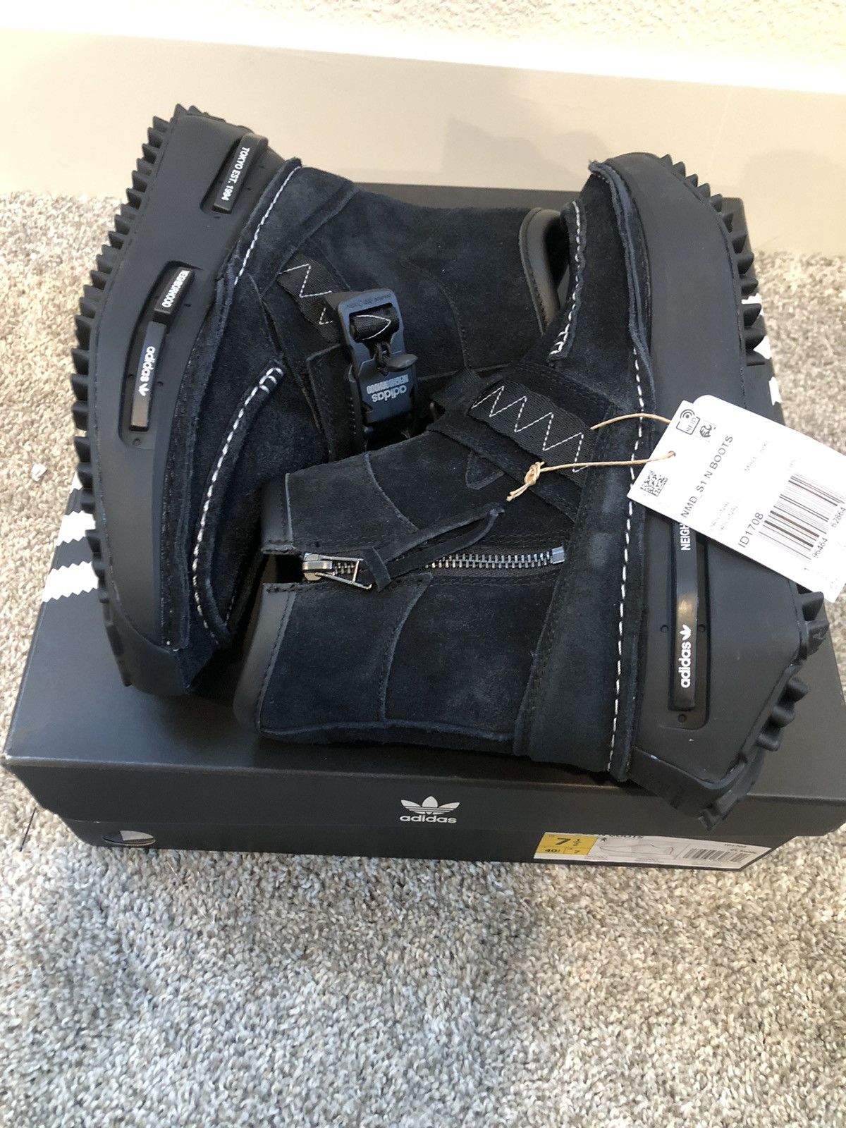 Adidas × Neighborhood Adidas x Neighborhood NMD S1 N Boots Men’s Size 7.5 Size US 7.5 / EU 40-41 - 8 Thumbnail