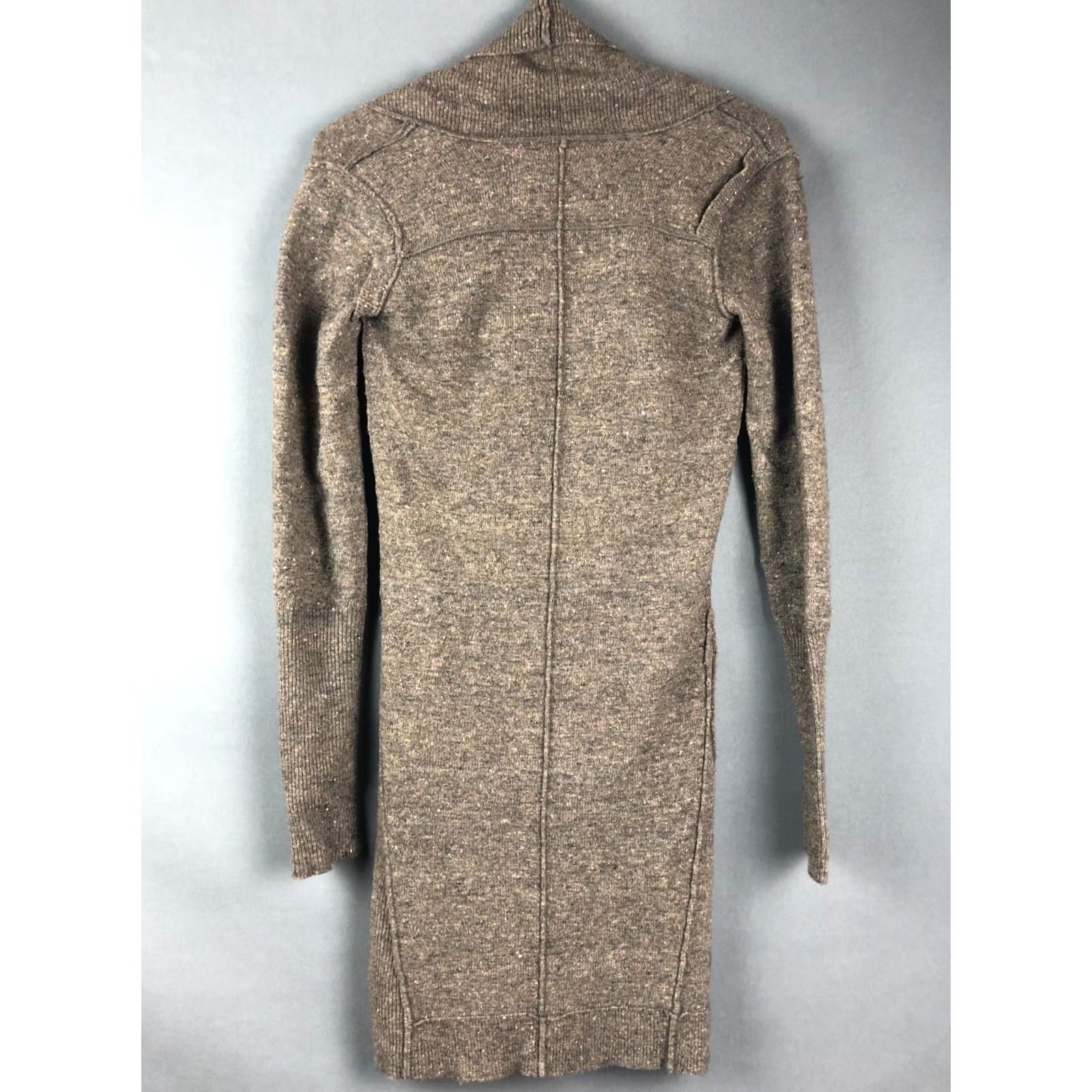 Allsaints AllSaints Pavo Dress Wool Brown Women Size 10 Size L / US 10 / IT 46 - 2 Thumbnail