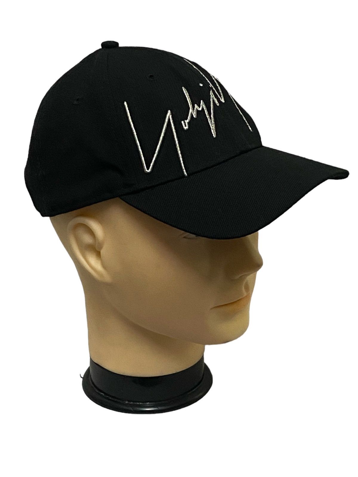 New Era × Yohji Yamamoto Yohji Yamamoto X New Era Logo 9Forty Cap Size ONE SIZE - 4 Thumbnail