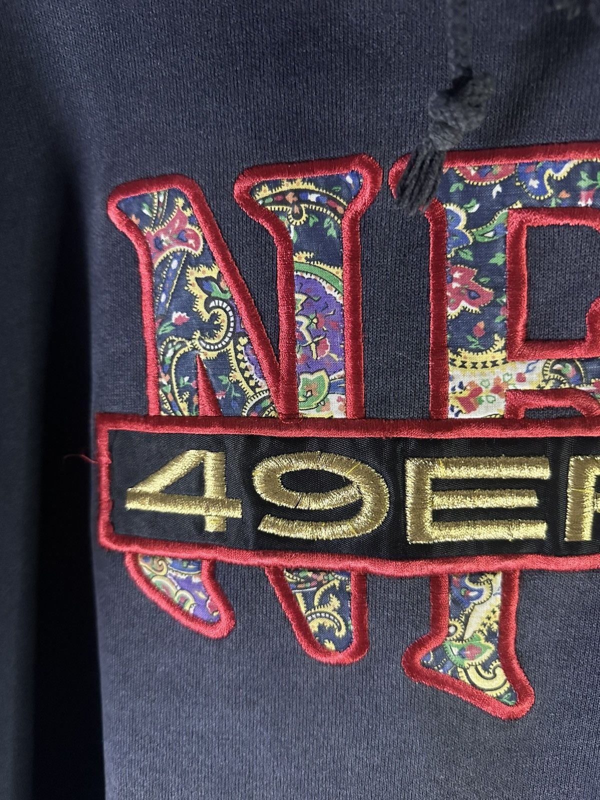 47 Brand × NFL × Supreme Vintage Faded NFL 90's San Francisco 49ERS Hoodie Size US L / EU 52-54 / 3 - 3 Thumbnail
