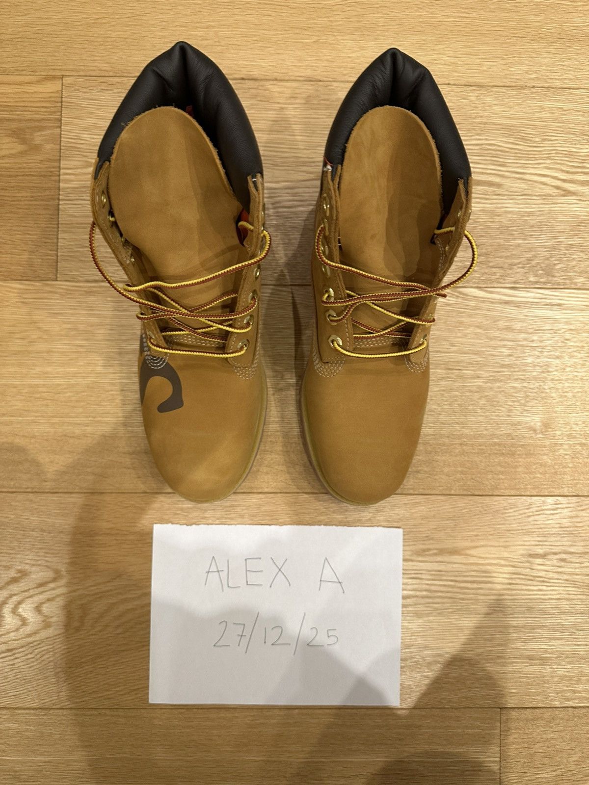 Supreme x Timberland 6 Inch Big Logo Boots