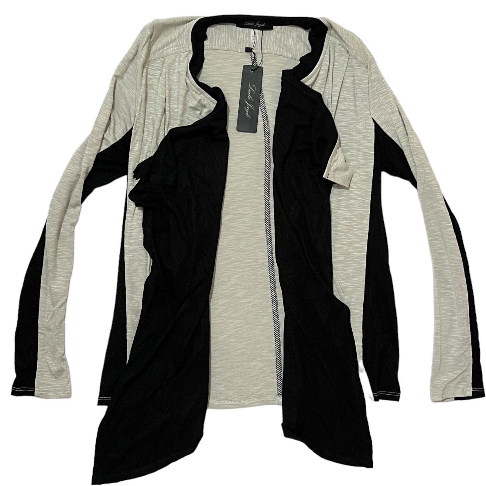 Other Double Layered Waterfall Cardigan - Stitch Fix Jersey Knit Size S / US 4 / IT 40 - 12 Thumbnail