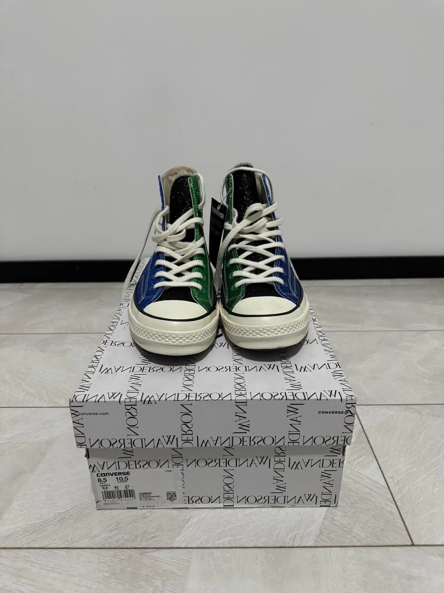 JW Anderson JW Anderson x Converse First Generation Blue & Green Q17 Size US 9 / EU 42 - 5 Thumbnail
