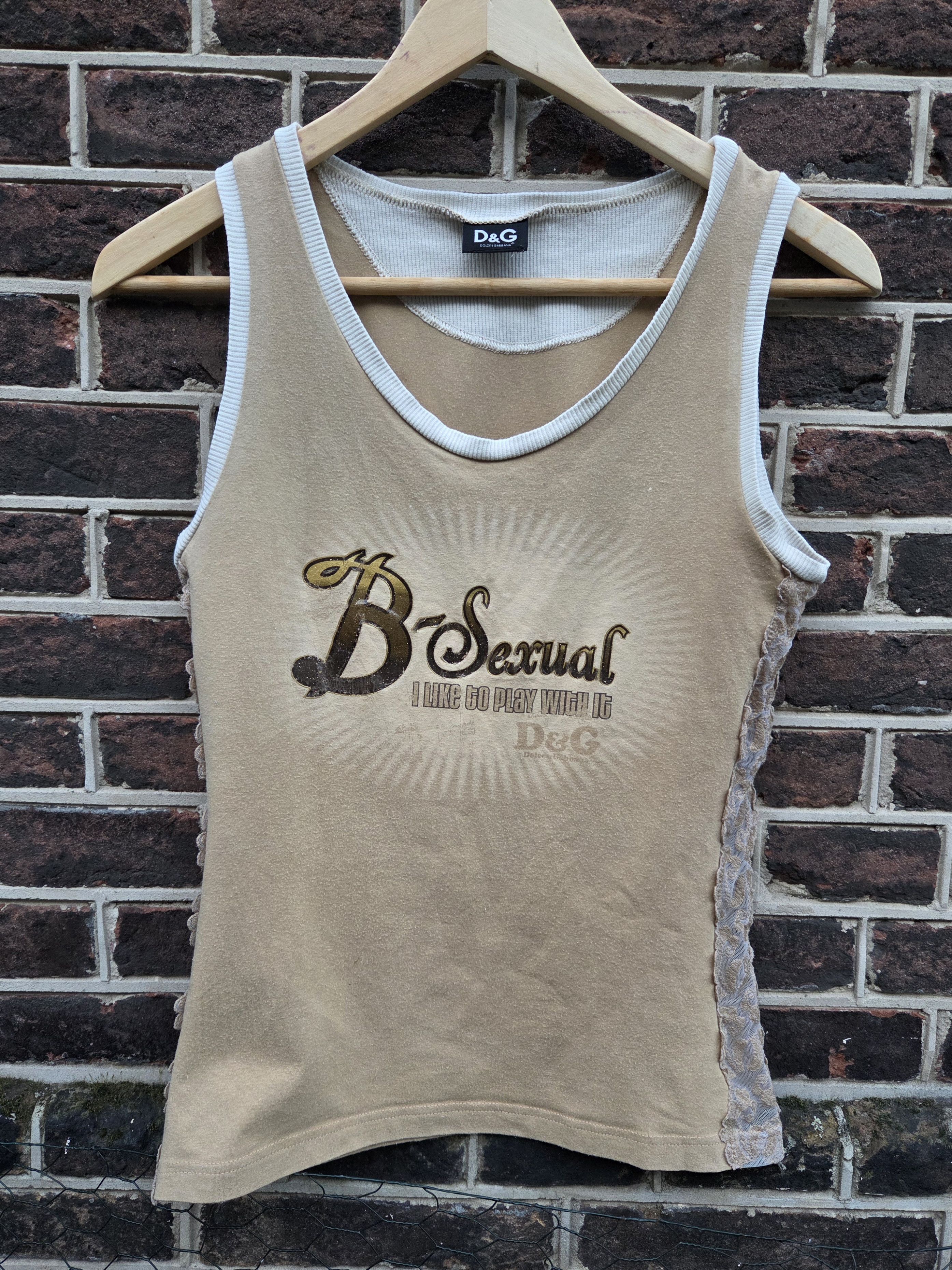 Dolce & Gabbana Dolce & Gabbana "B-Sexual" top Size S / US 4 / IT 40 - 2 Thumbnail