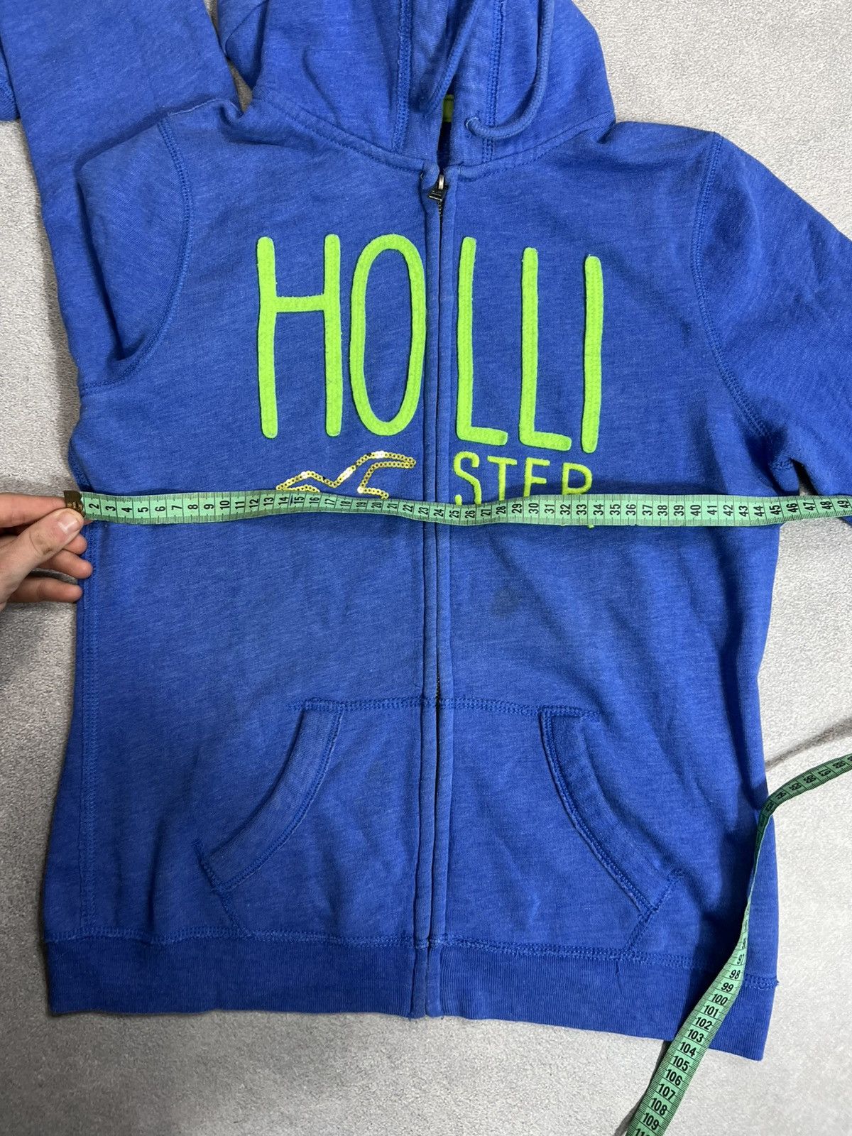 Hollister Y2K Hollister Zip-Up Y2K If6was9 style hoodie big logo Size US S / EU 44-46 / 1 - 10 Thumbnail