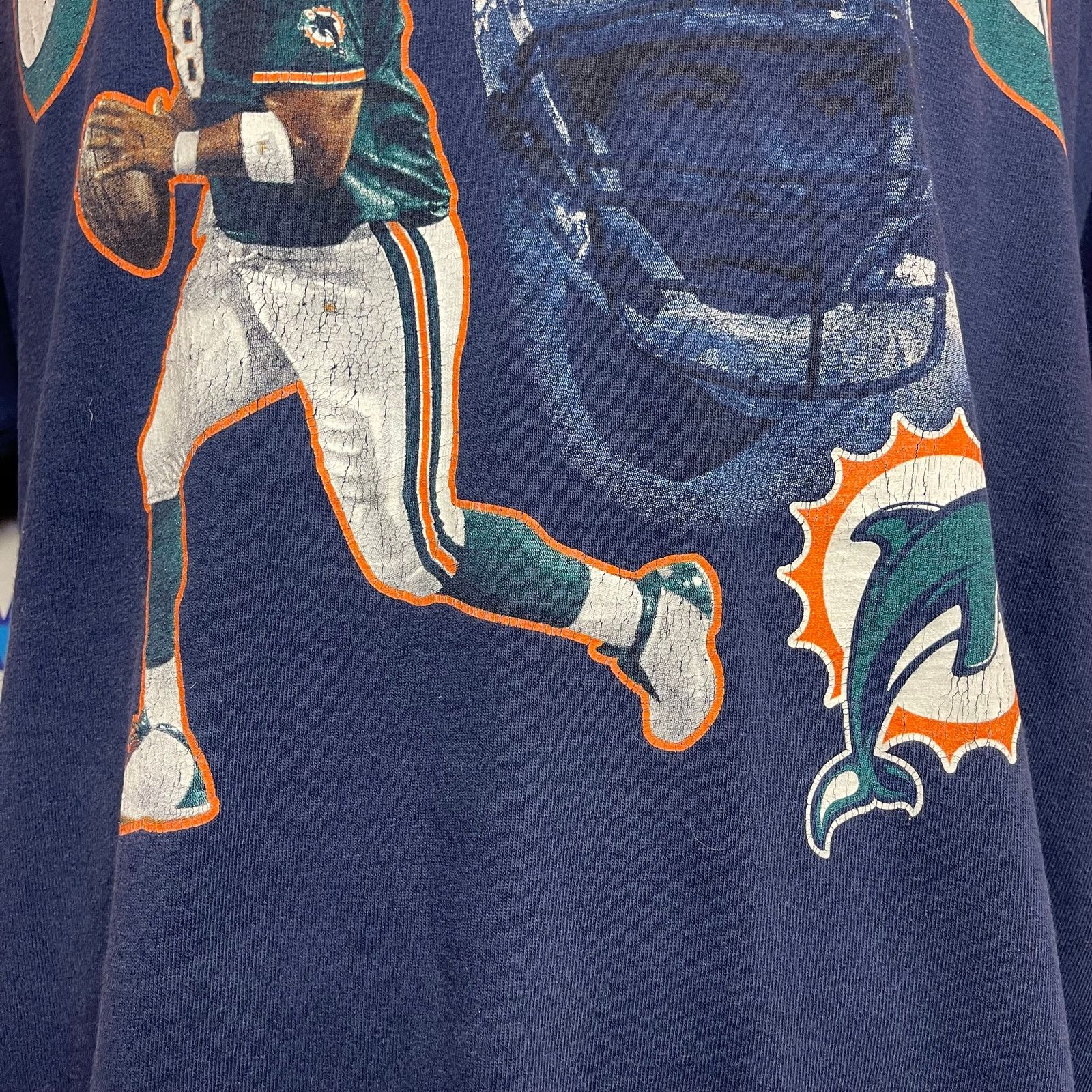 Reebok Miami Dolphins Dolphin Daunte Culpepper Reebok NFL Tee Size US XL / EU 56 / 4 - 3 Thumbnail