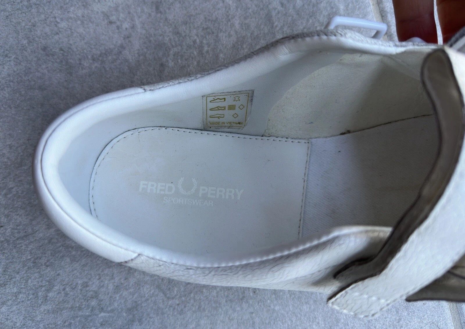 Fred Perry FRED PERRY MENS LEATHER SHOES SNEAKERS CASUAL Size US 9 / EU 42 - 11 Thumbnail