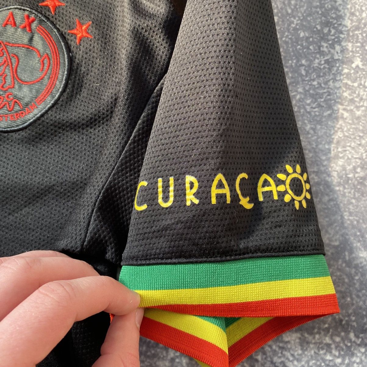 Vintage Vintage Adidas Ajax Small logo black soccer jersey Size US XL / EU 56 / 4 - 9 Thumbnail