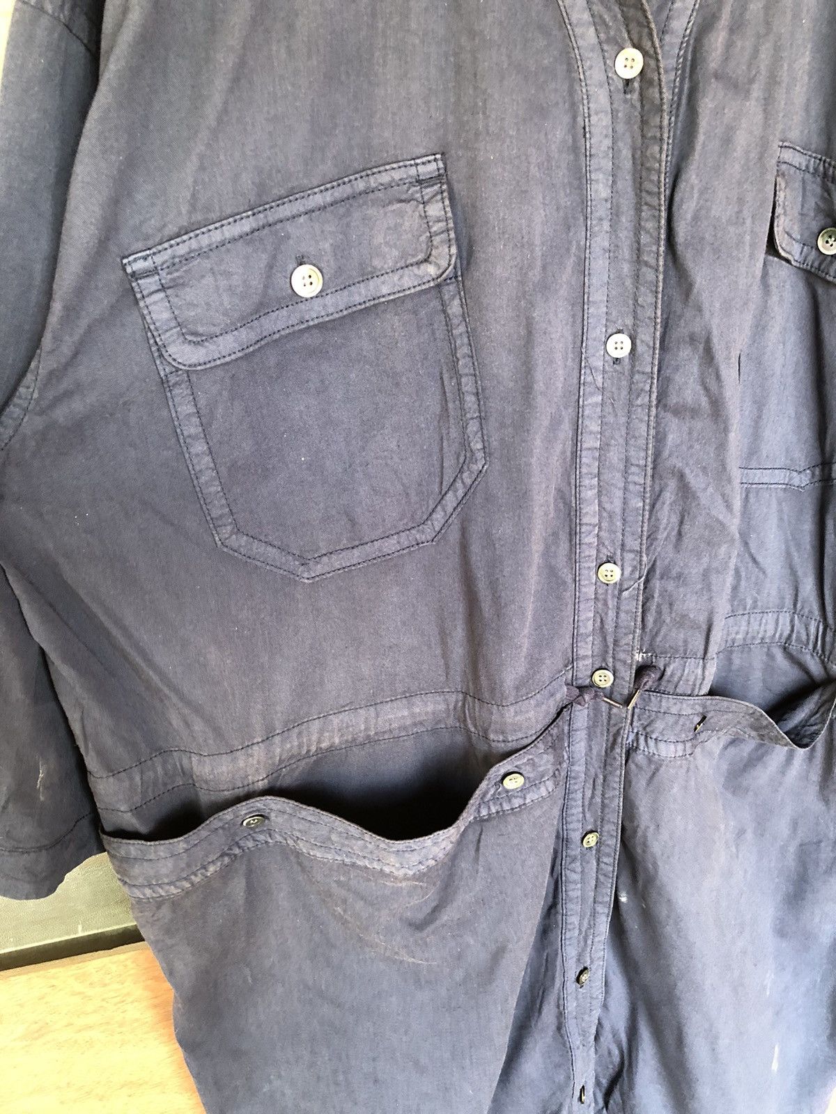 mercibeaucoup Vintage Mercibeaucoup by Issey Miyake Long Jacket Size US L / EU 52-54 / 3 - 6 Thumbnail