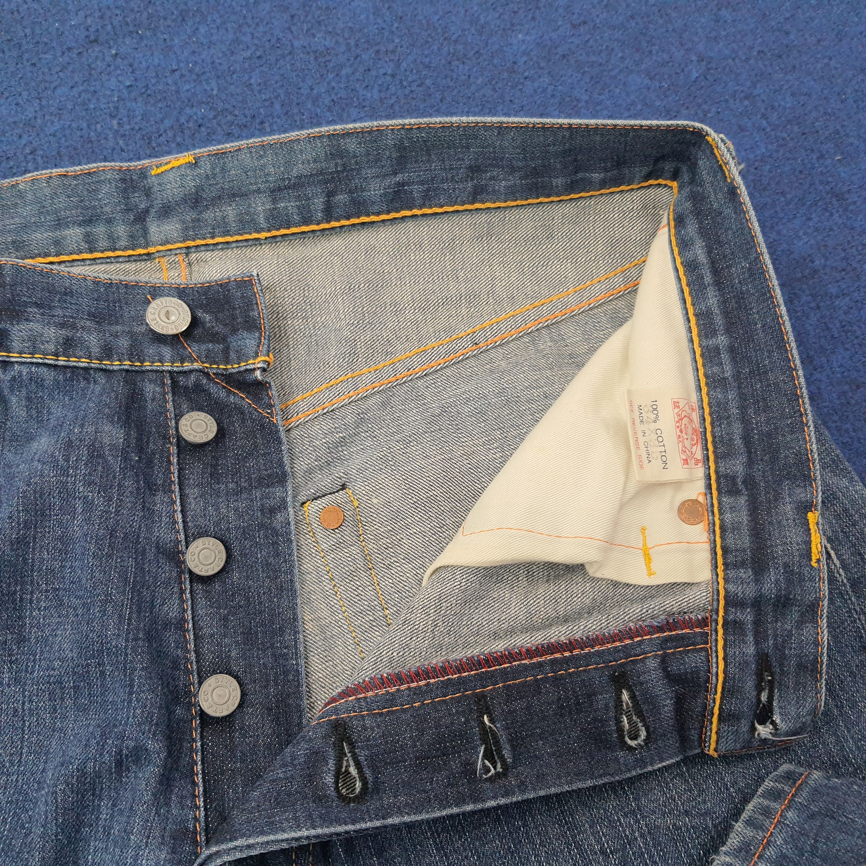 Evisu Vintage Evisu Japan Embroidery Custom Daicock Jeans C258N4 Size US 33 - 7 Thumbnail