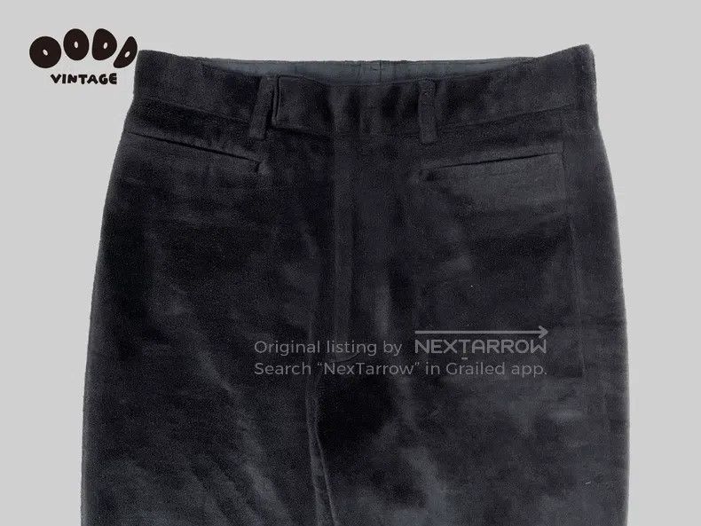 Jean Paul Gaultier Jean Paul Gaultier size M Gaultier Velvet Trousers Size US 27 - 6 Thumbnail