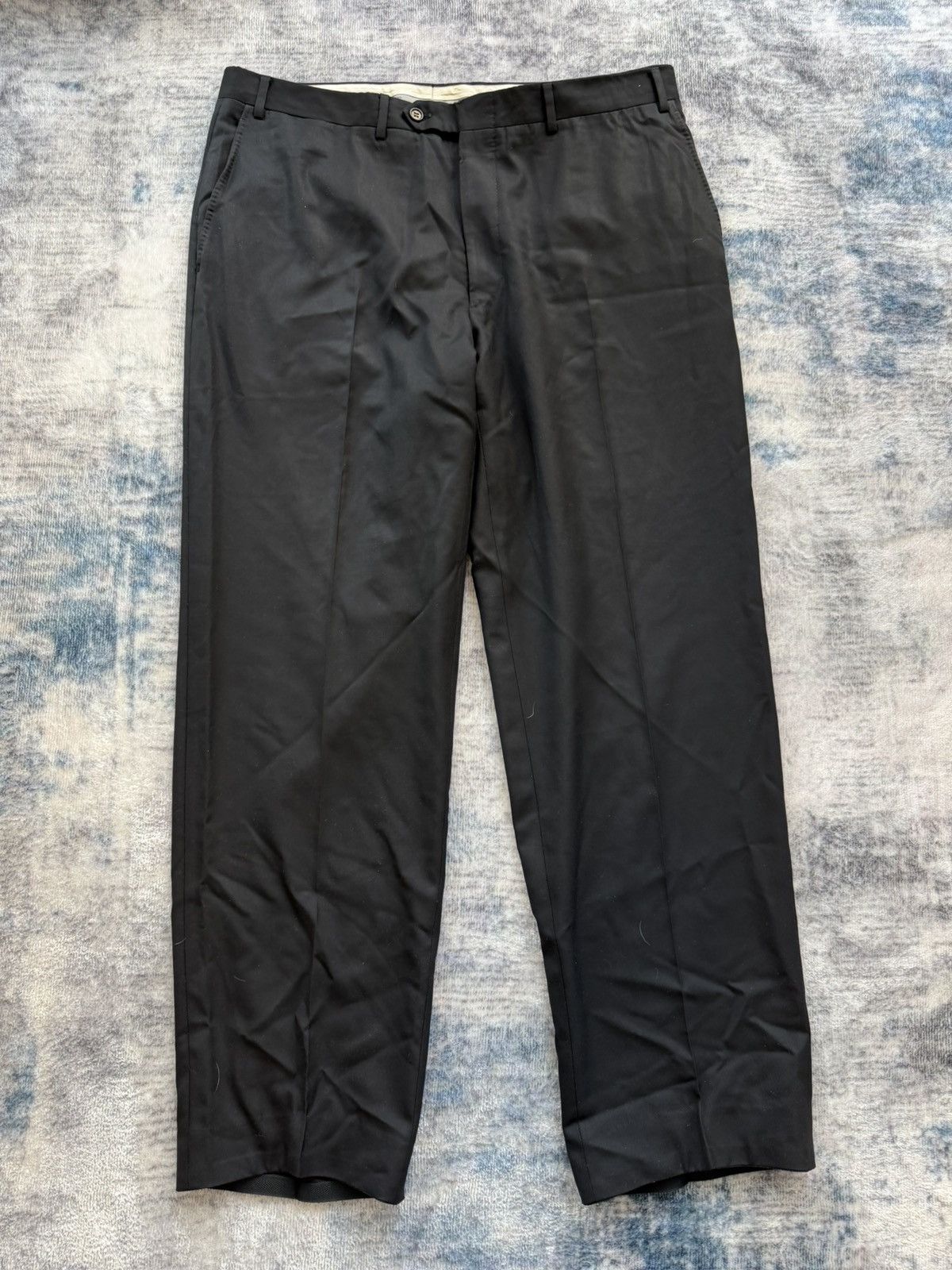 Canali Canali Wool Trousers Size US 38 / EU 54 - 1 Thumbnail
