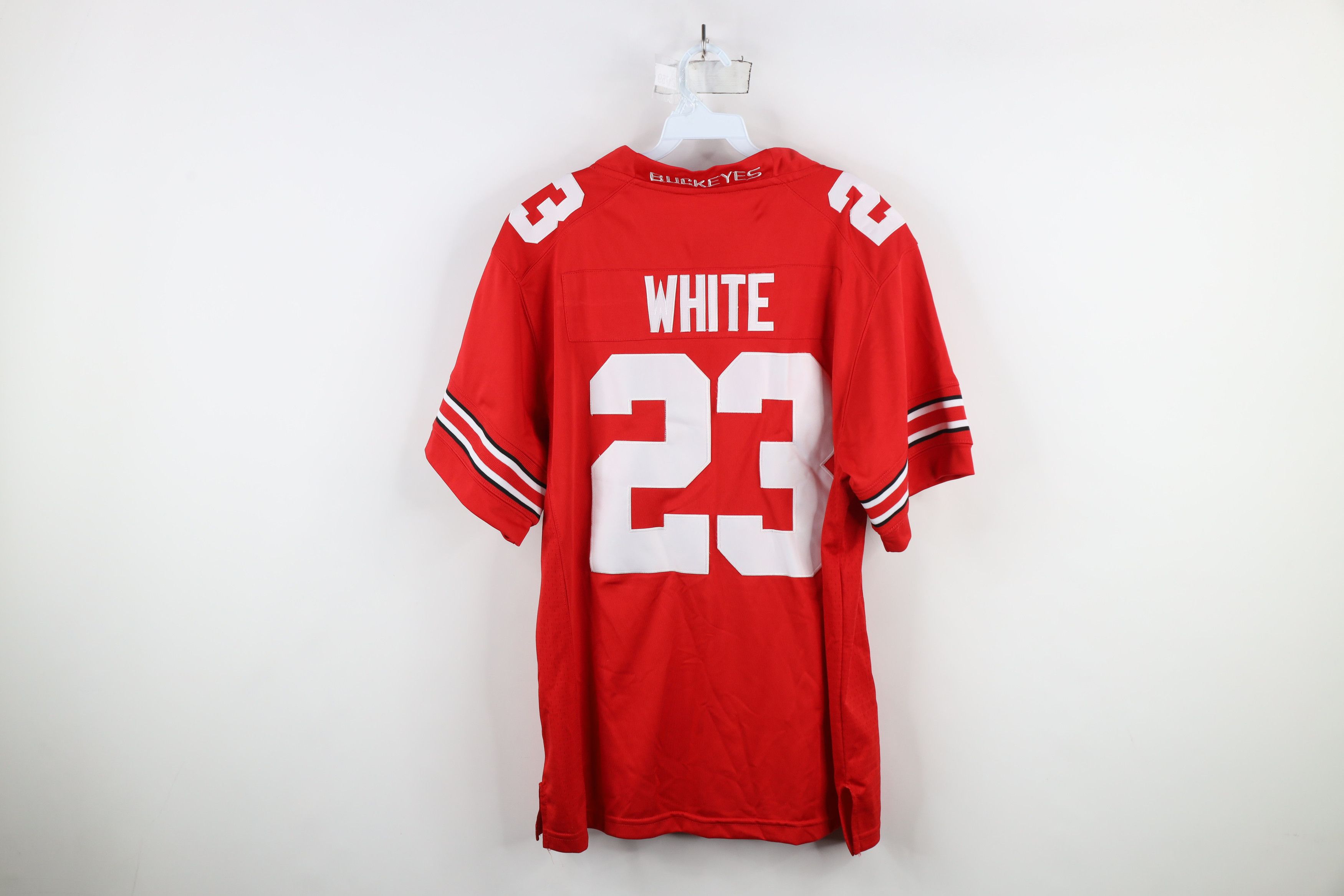 Nike × Vintage Nike White Ohio State University Football Jersey Red #23 Size US M / EU 48-50 / 2 - 14 Thumbnail