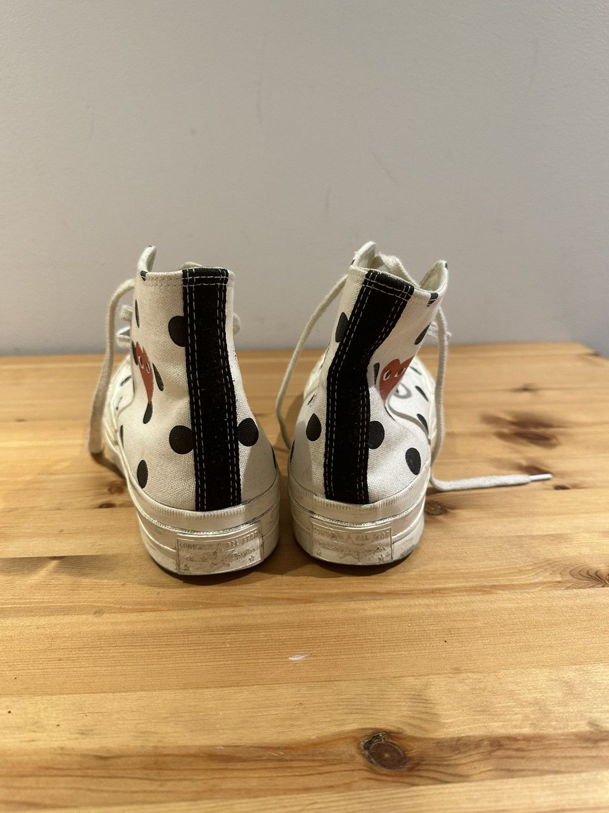 CDG by Comme des Garcons × Converse CDG x Converse Polka Dot High Tops Size US 7 / IT 37 - 4 Thumbnail