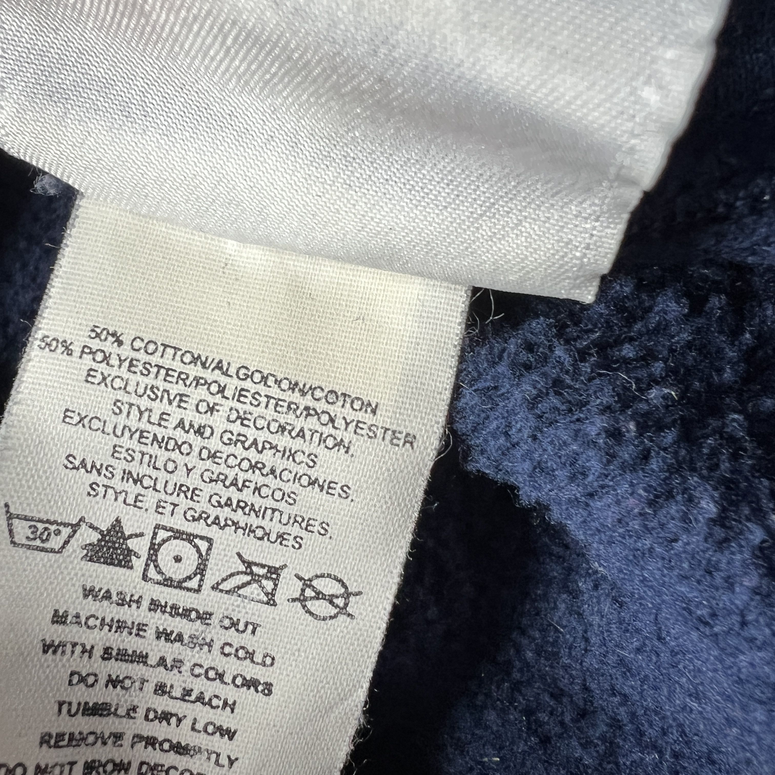NFL Y2K NFL New England Patriots Sweatshirt Blue Faded Hoodie Size US M / EU 48-50 / 2 - 8 Thumbnail