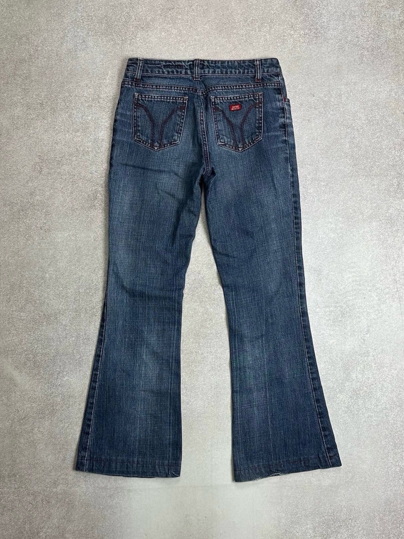 Japanese Brand Vintage Miss Sixty Extra Low Tommy Flared Womans Jeans 28 Size 28" / US 6 / IT 42 - 1 Thumbnail