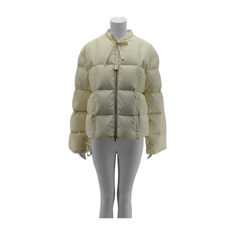 Jil Sander JIL SANDER Beige Down Jacket M Size US M / EU 48-50 / 2 - 1 Thumbnail