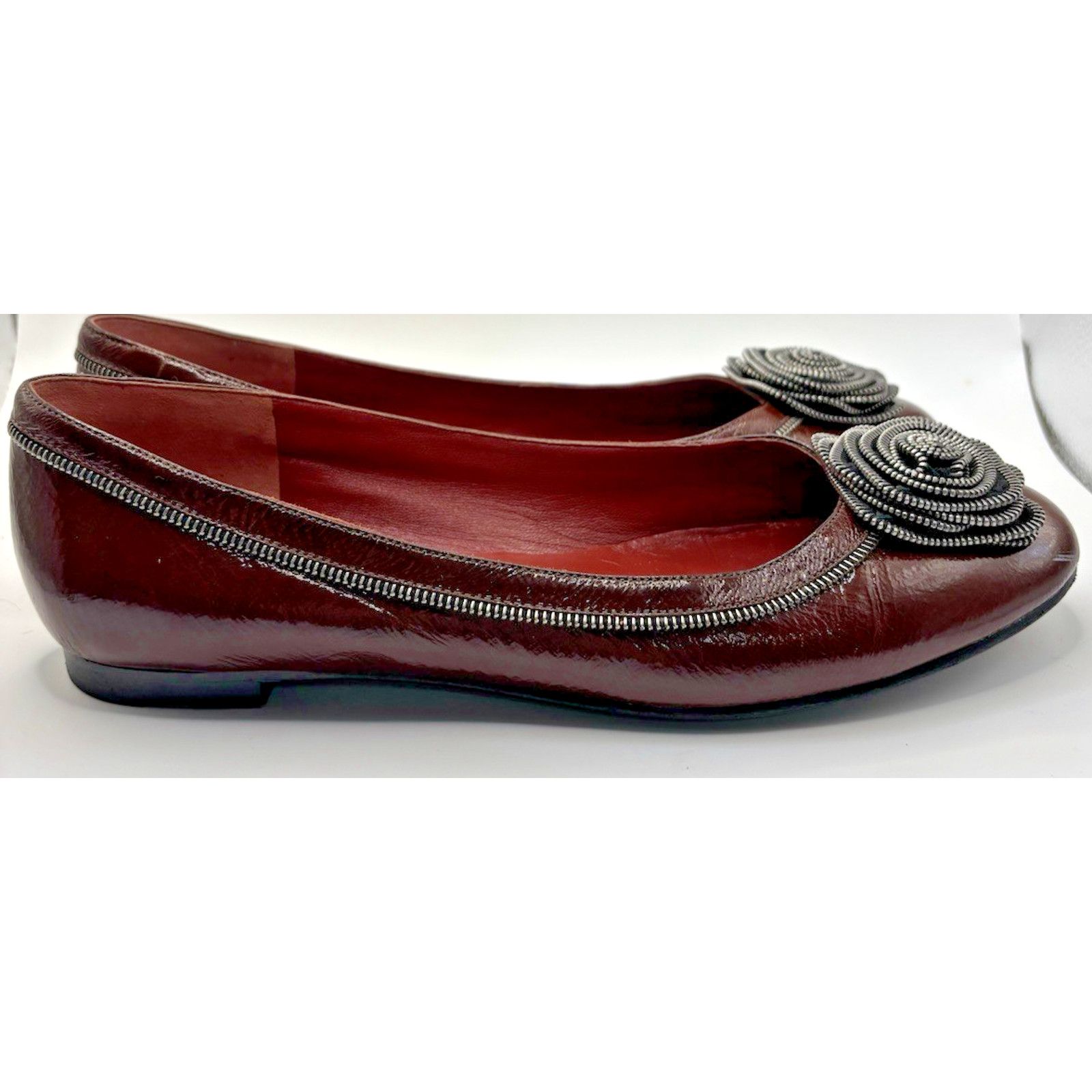 Marc by Marc Jacobs Marc by Marc Jacobs Patent Leather Flats 39/8-8.5 Size US 8.5 / IT 38.5 - 6 Thumbnail