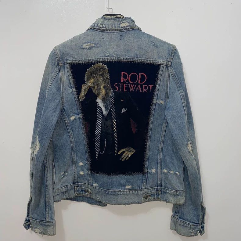 Amiri Amiri Backstab Denim Jacket Size US S / EU 44-46 / 1 - 3 Thumbnail