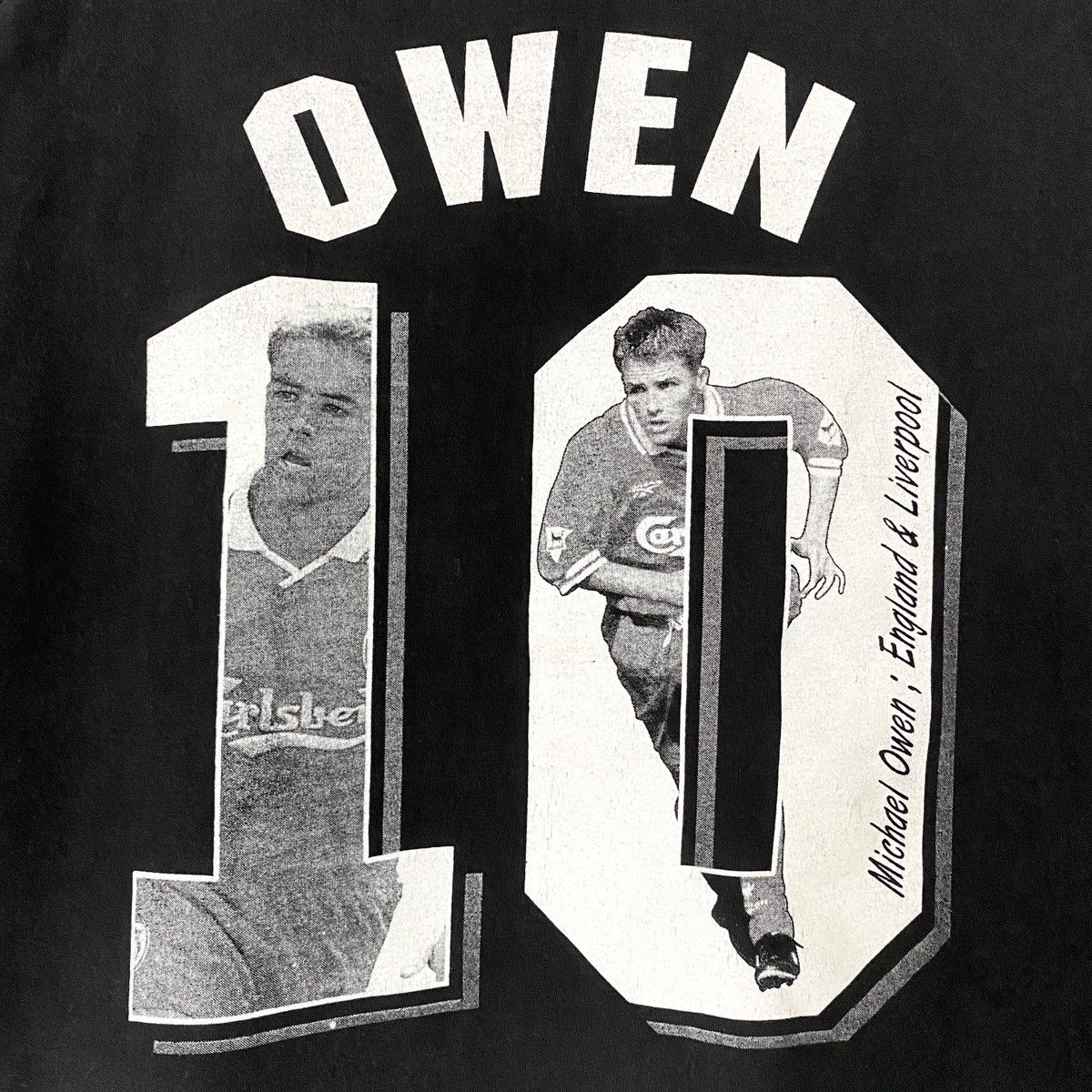 Vintage 1996 1998 Liverpool Owen Vintage Soccer Jersey Tee Kit Shirt Size US M / EU 48-50 / 2 - 8 Thumbnail