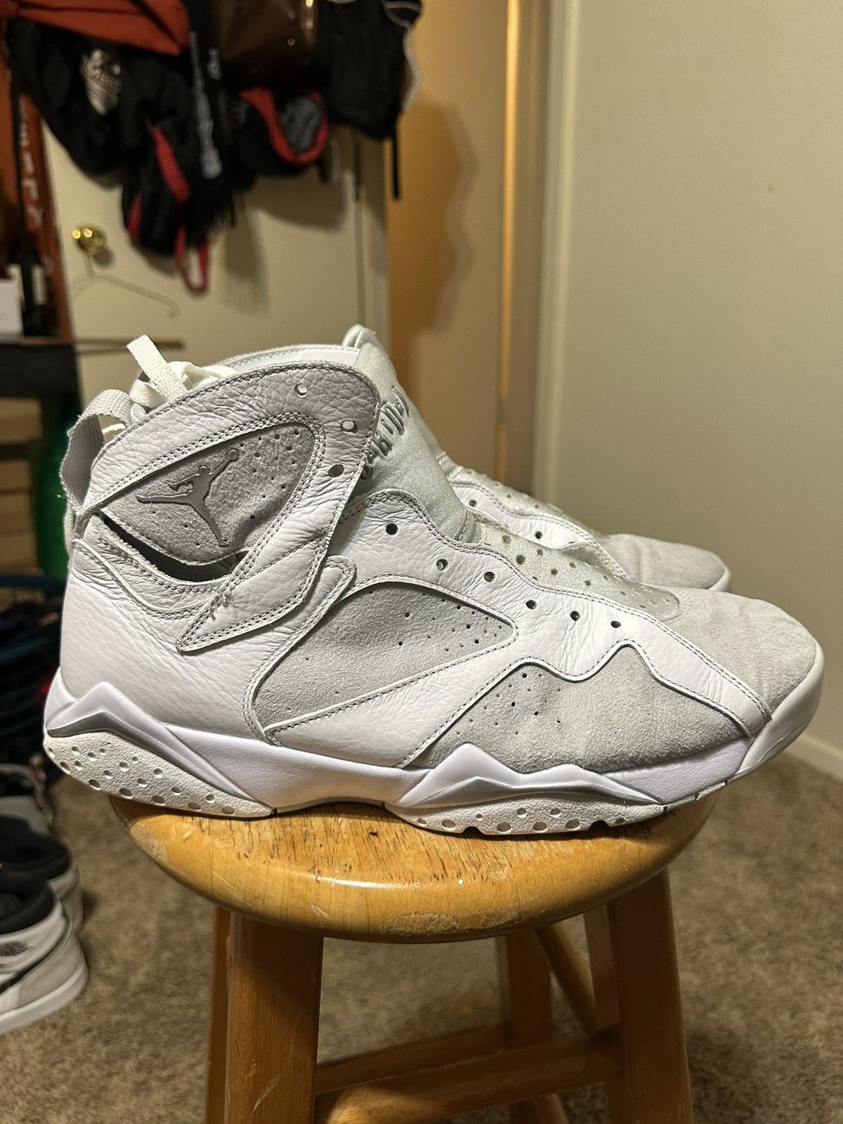 Nike Air Jordan 7 Retro 'Pure Money' Mens Sz 12 304775 120