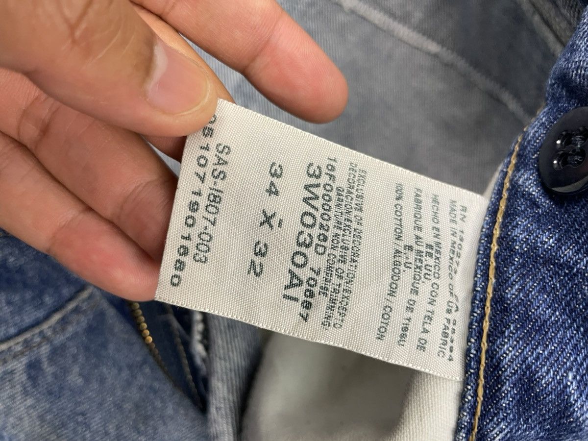 Vintage × Wrangler Vintage Wrangler Riggs Workwear Double Knee Jeans Denim Size US 34 / EU 50 - 6 Thumbnail