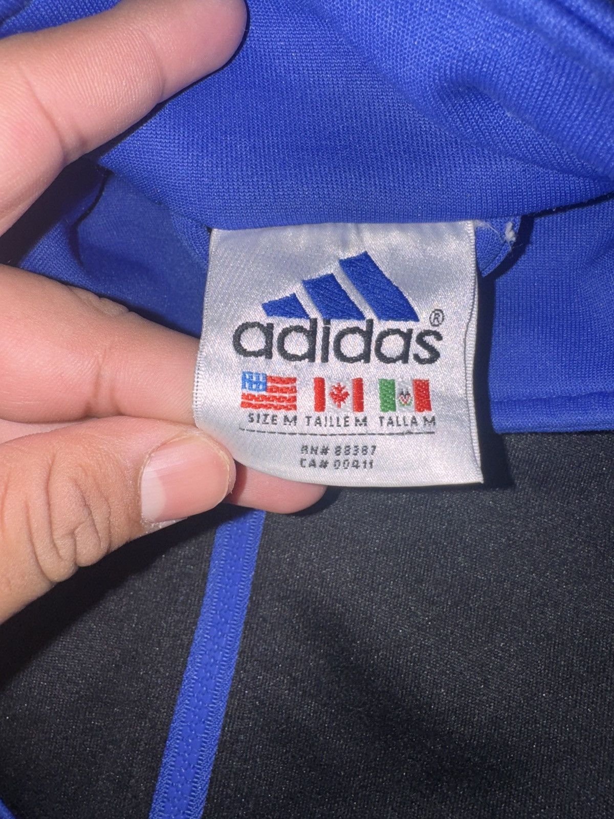 Adidas vintage Adidas track jacket Size US M / EU 48-50 / 2 - 5 Thumbnail