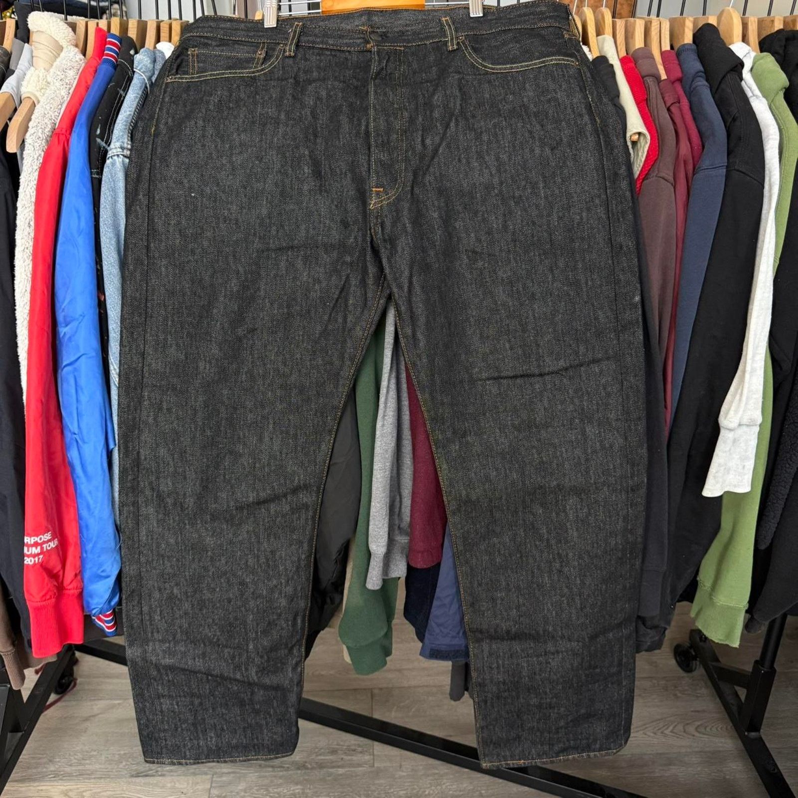 Levi's Levi's 501 Raw Demin Jeans With Great Quality Feel and Look Size US 40 / EU 56 - 5 Thumbnail