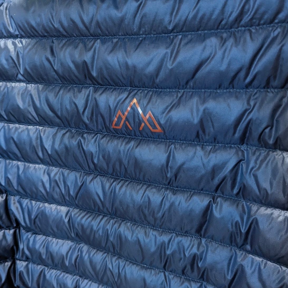 Other Fjern AKTIV Down Hooded Feather Puffer Jacket Navy Rust Size US M / EU 48-50 / 2 - 7 Thumbnail