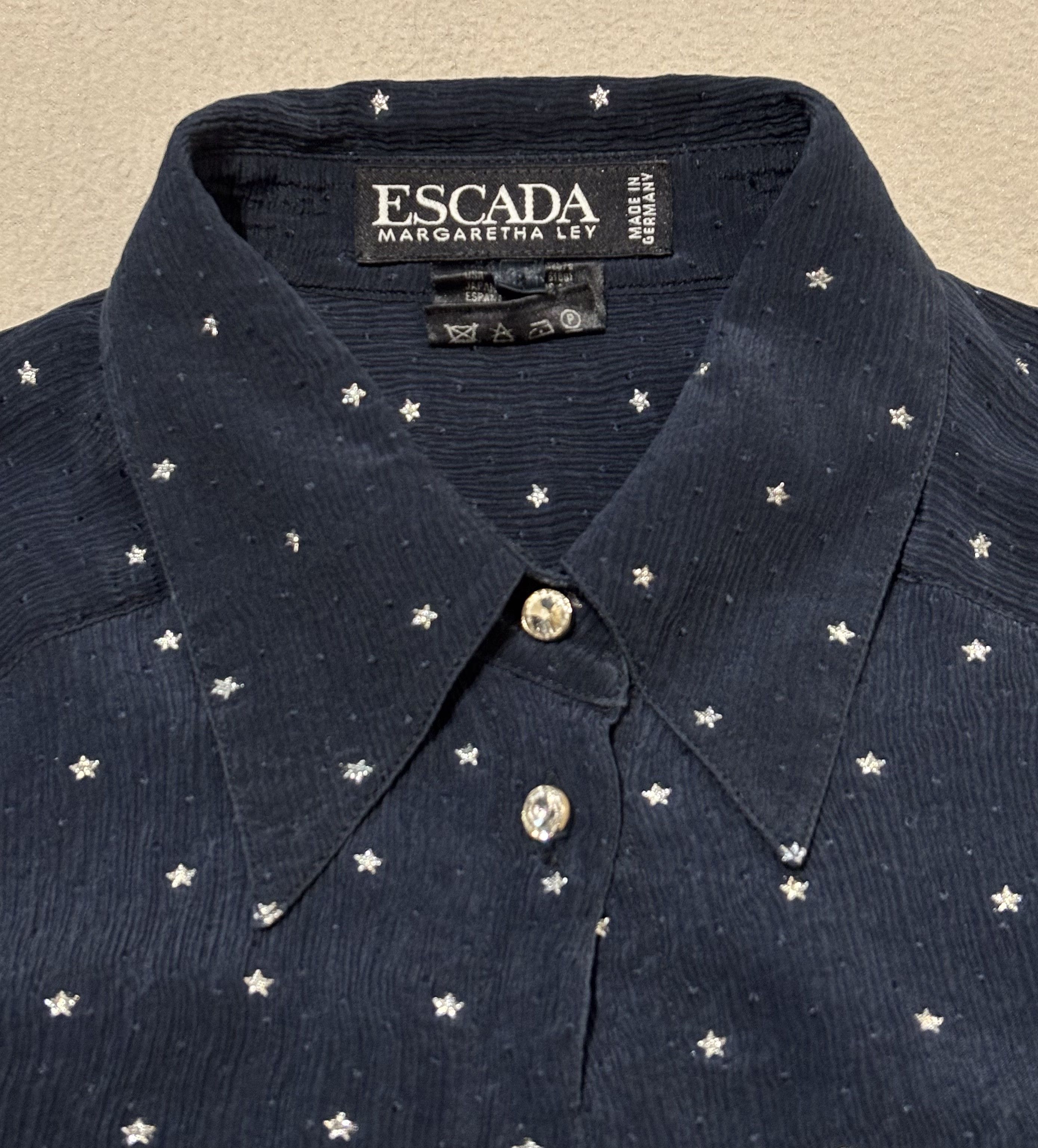 Escada Escada Shirt Silk Size 38 Size XS / US 0-2 / IT 36-38 - 11 Thumbnail