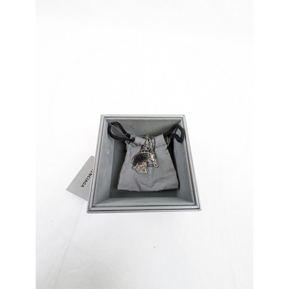 Balenciaga o1rshd1 Size: OS / Shanghai Necklace in Silver Size ONE SIZE - 18 Thumbnail