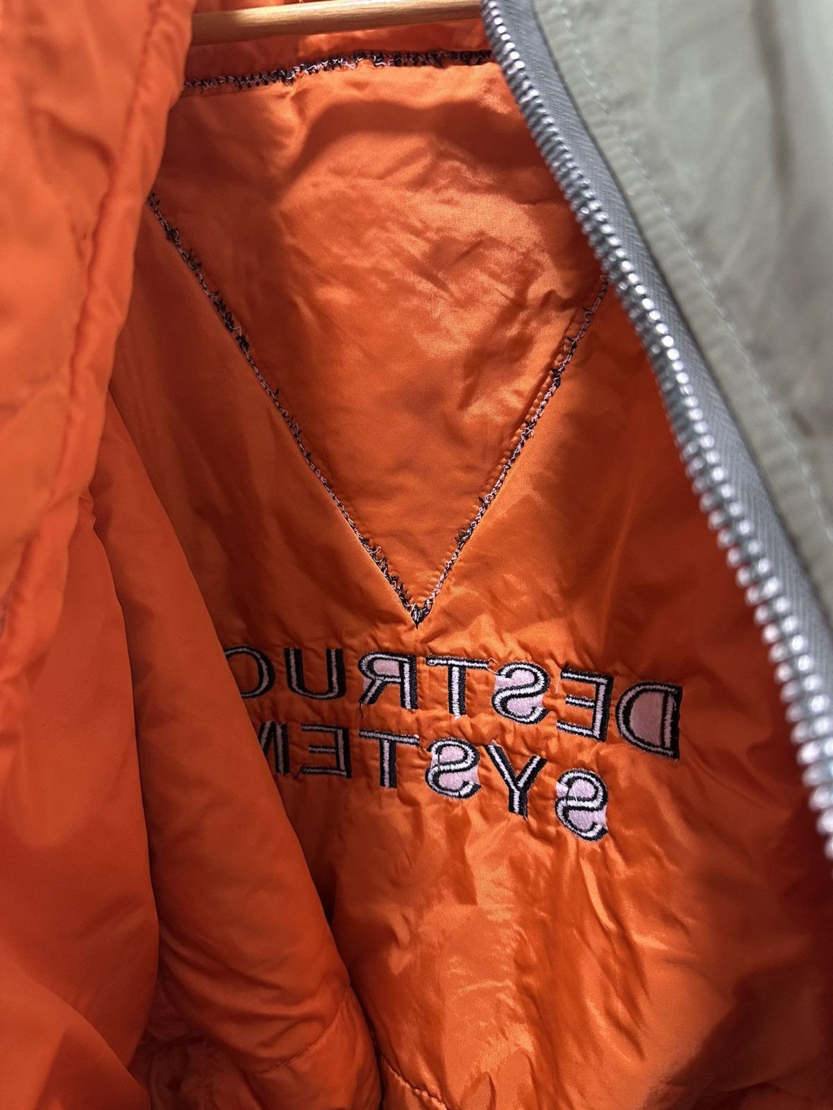 Alpha Industries × Vintage Alpha Industries MA-1 Jacket Destruct System Para rescue Size US M / EU 48-50 / 2 - 10 Thumbnail