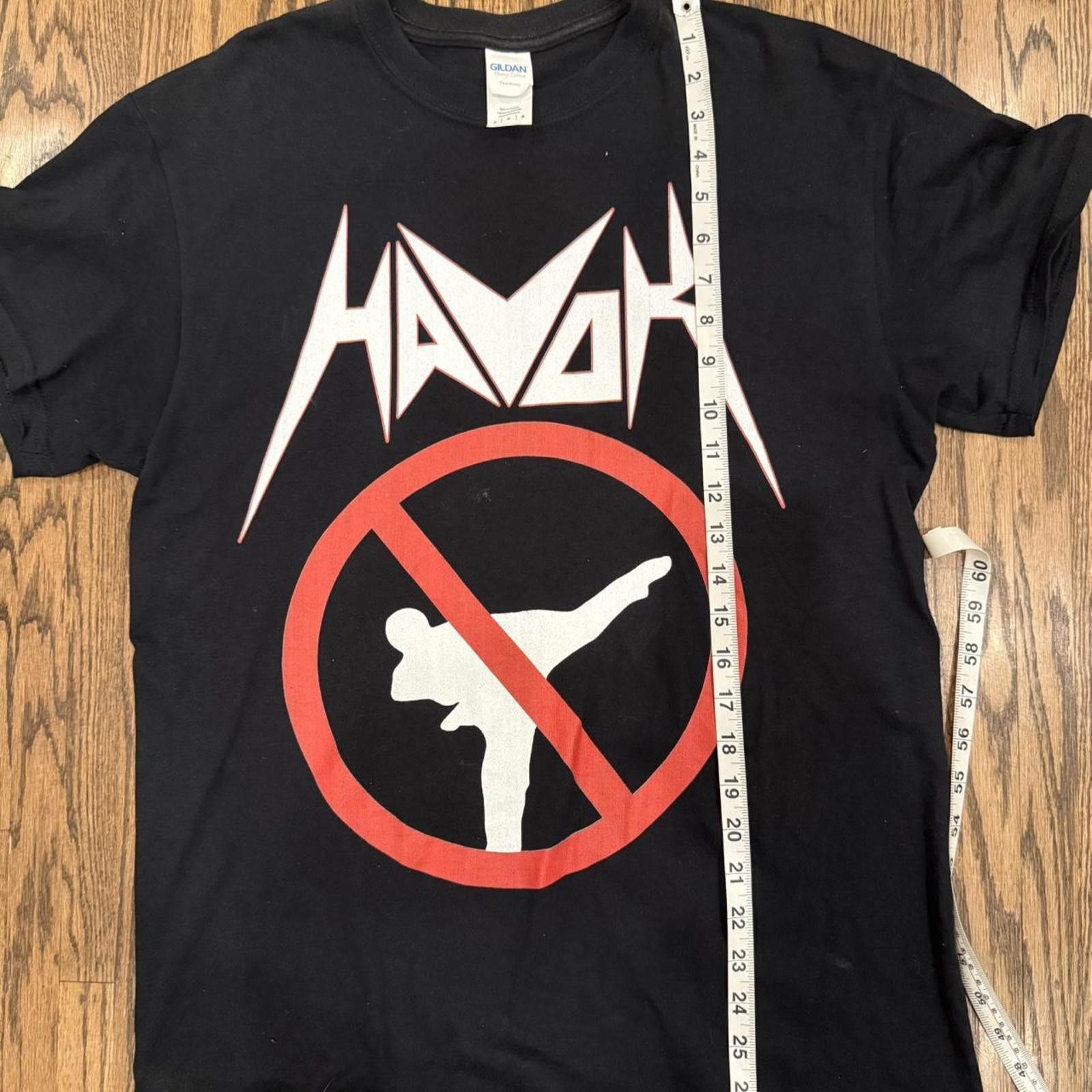 Gildan Havok - No Karate in the Pit Shirt - M Size US M / EU 48-50 / 2 - 4 Thumbnail