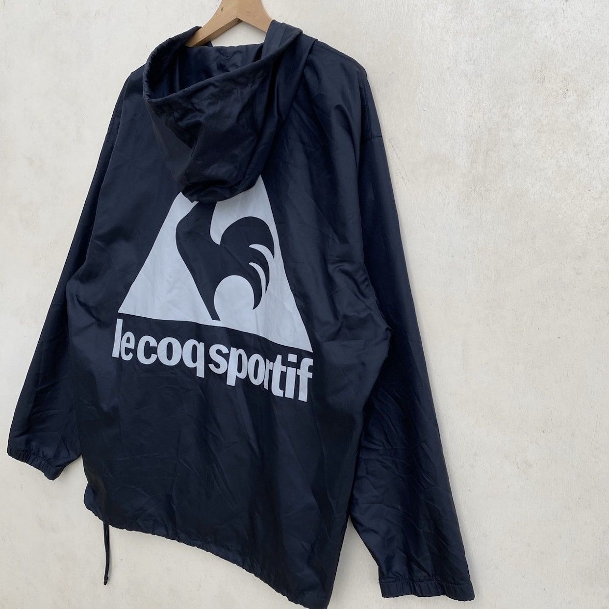 Vintage Le Coq Sportif Big Logo Windbreaker