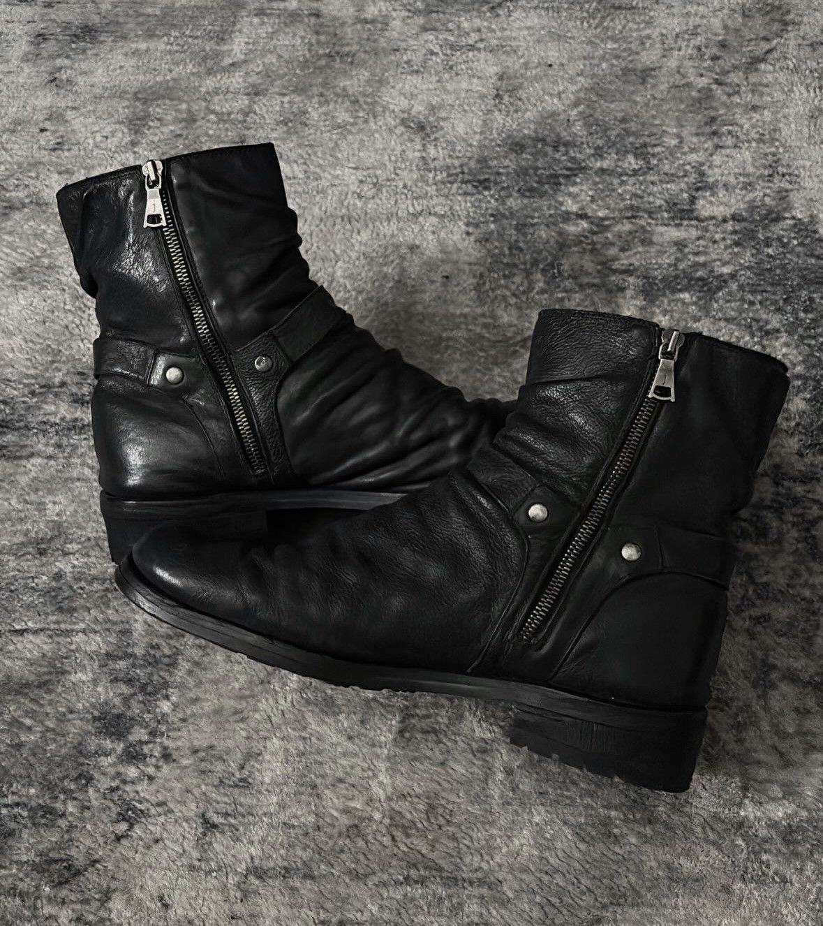 John Varvatos John Varvatos black leather ankle boots Size US 8 / EU 41 - 5 Thumbnail