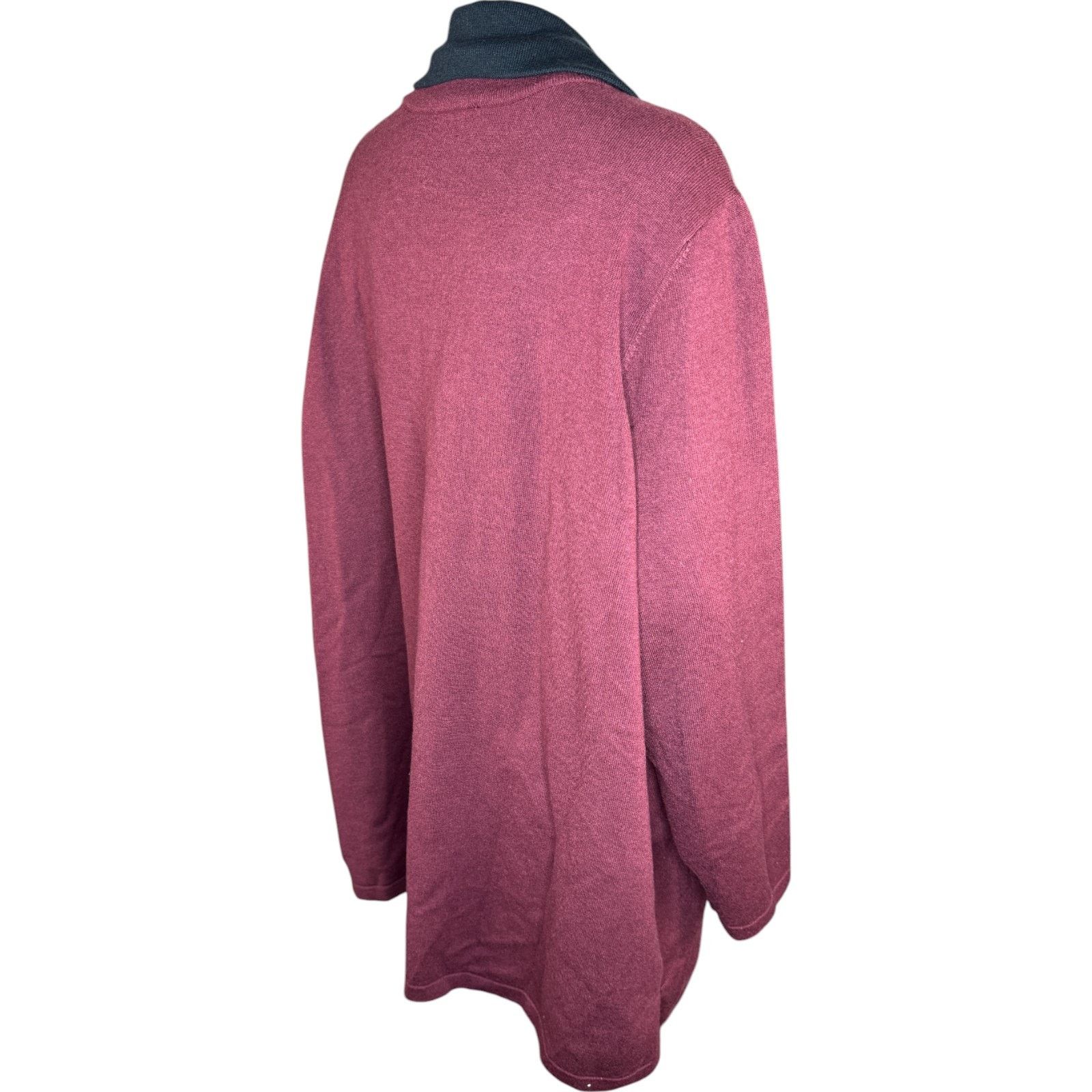 Jason Wu J Jason Wu Double Knit Jacket Wine 3X Pockets Size 3XL / US 20-22 - 13 Thumbnail