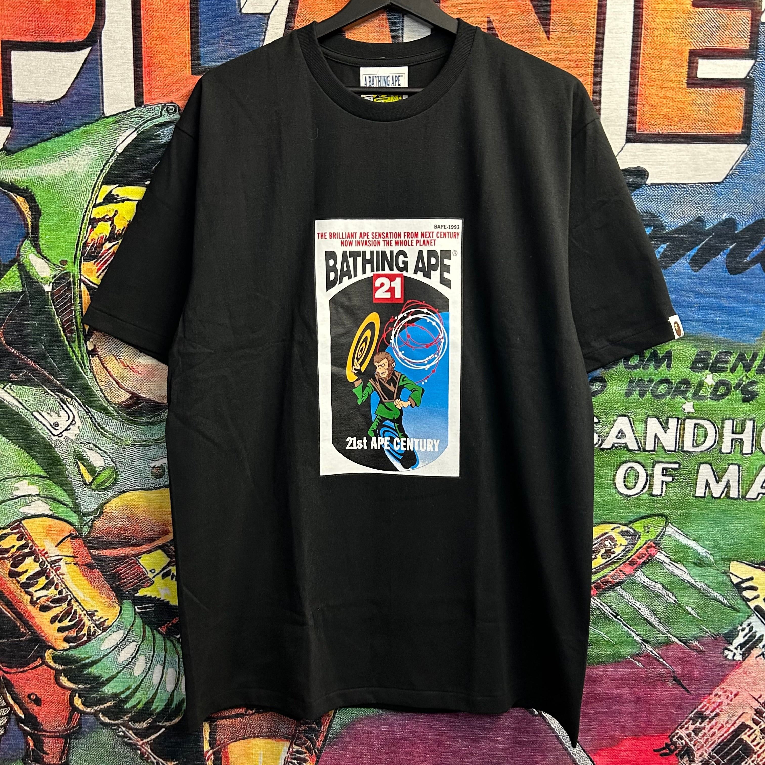 image of Bape Archive Classic Collection Graphic Tee Size XL in Black, Men's