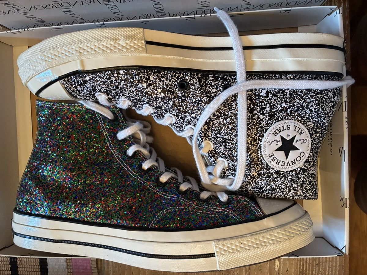 Converse × JW Anderson JW Anderson Converse (Glitter Multi-Color) Size US 10.5 / EU 43-44 - 2 Thumbnail