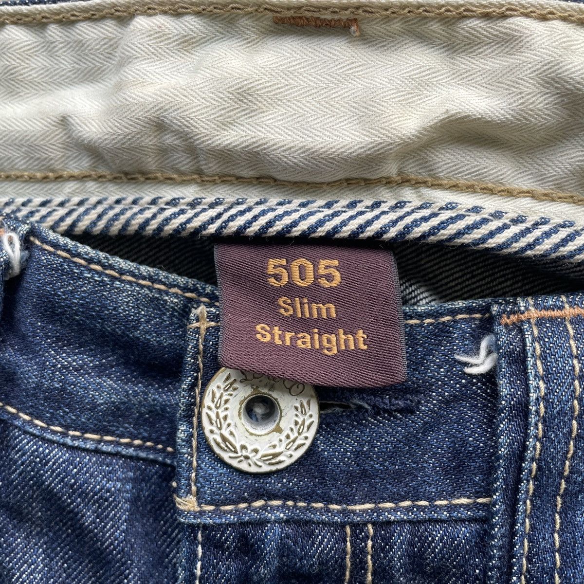 Jean × Levi's × Vintage RARE💥 Vintage Levi’s 505 Distressed Faded Denim Jeans Pants Size US 31 - 7 Thumbnail