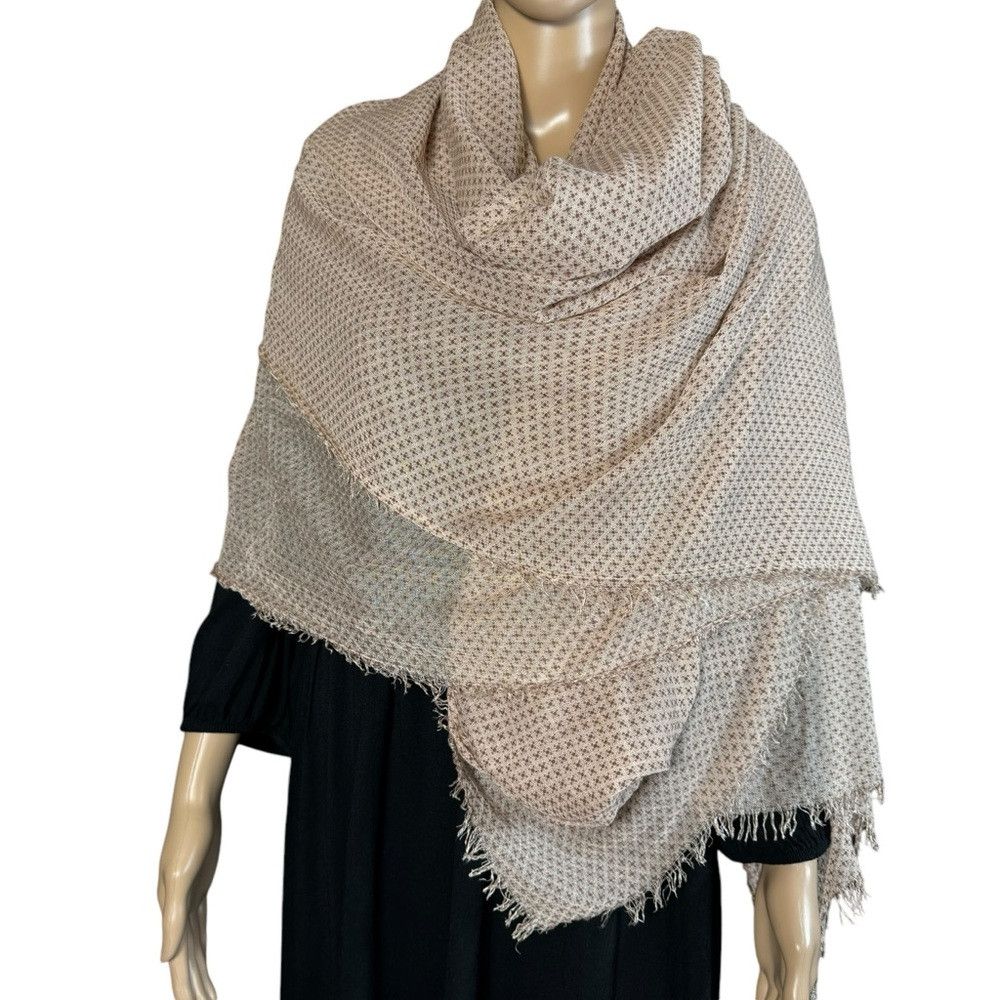 Massimo Dutti Massimo Dutti Large Rectangle Scarf 60 x 72 Size ONE SIZE - 3 Thumbnail