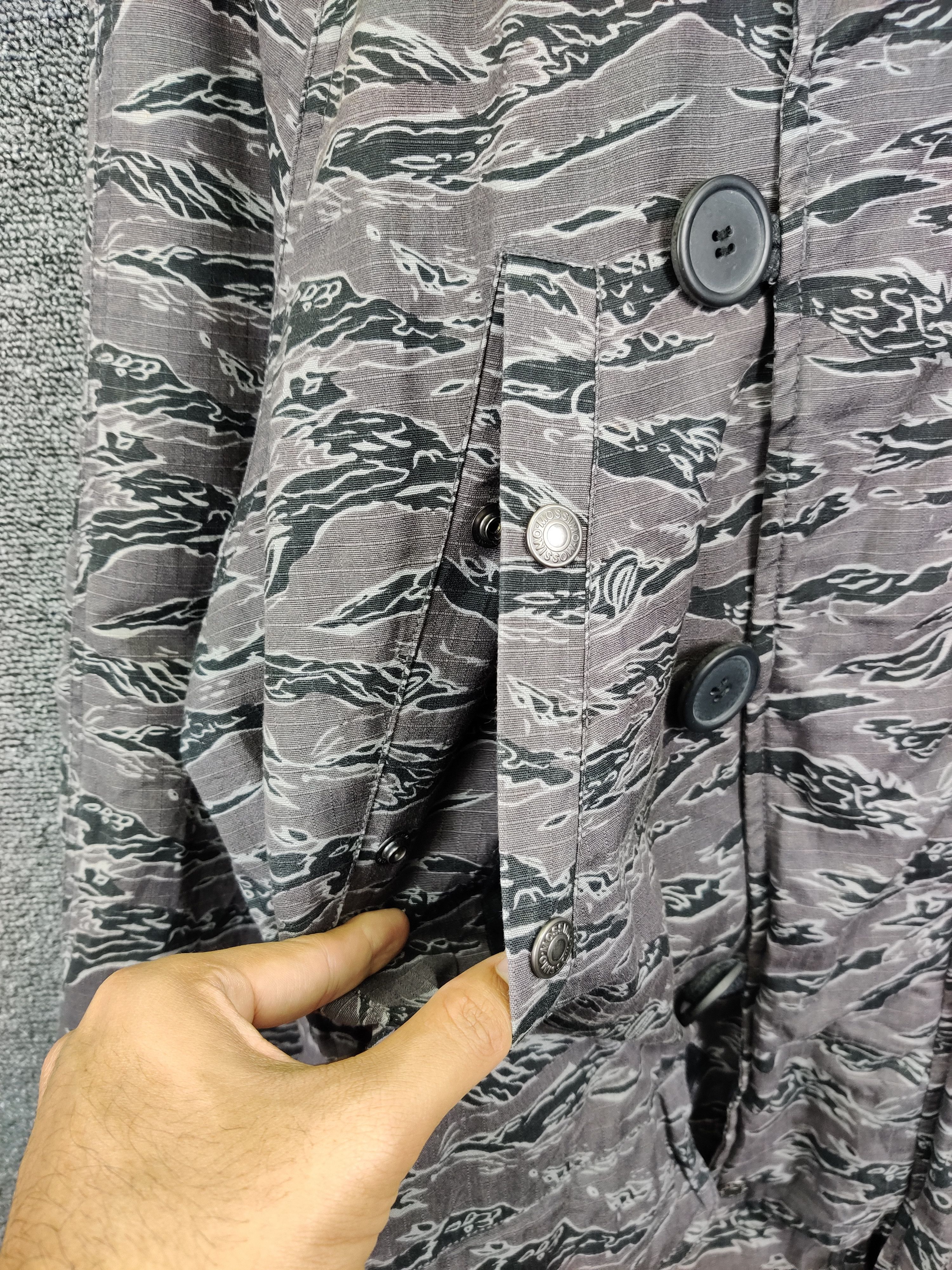 Mossimo Vintage Mossimo Sport Camouflage Flight Parka Fur Jacket Size US M / EU 48-50 / 2 - 11 Thumbnail