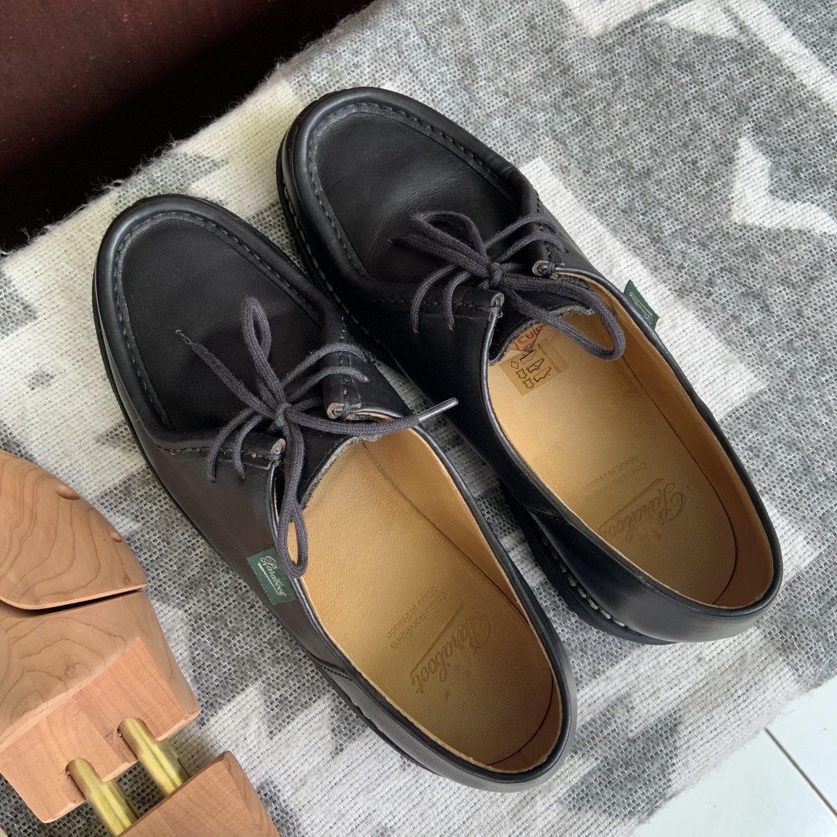 Paraboot Paraboot Michael Marche Shoe - Black Lisse Noir Size US 9.5 / EU 42-43 - 6 Thumbnail