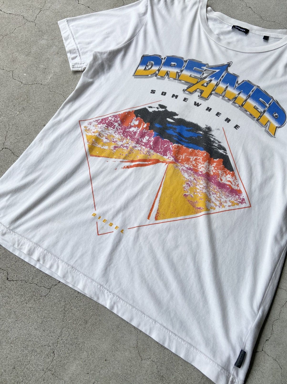 Diesel DIESEL OVERSIZED DREAMER PRINT T-SHIRT Size US M / EU 48-50 / 2 - 3 Thumbnail