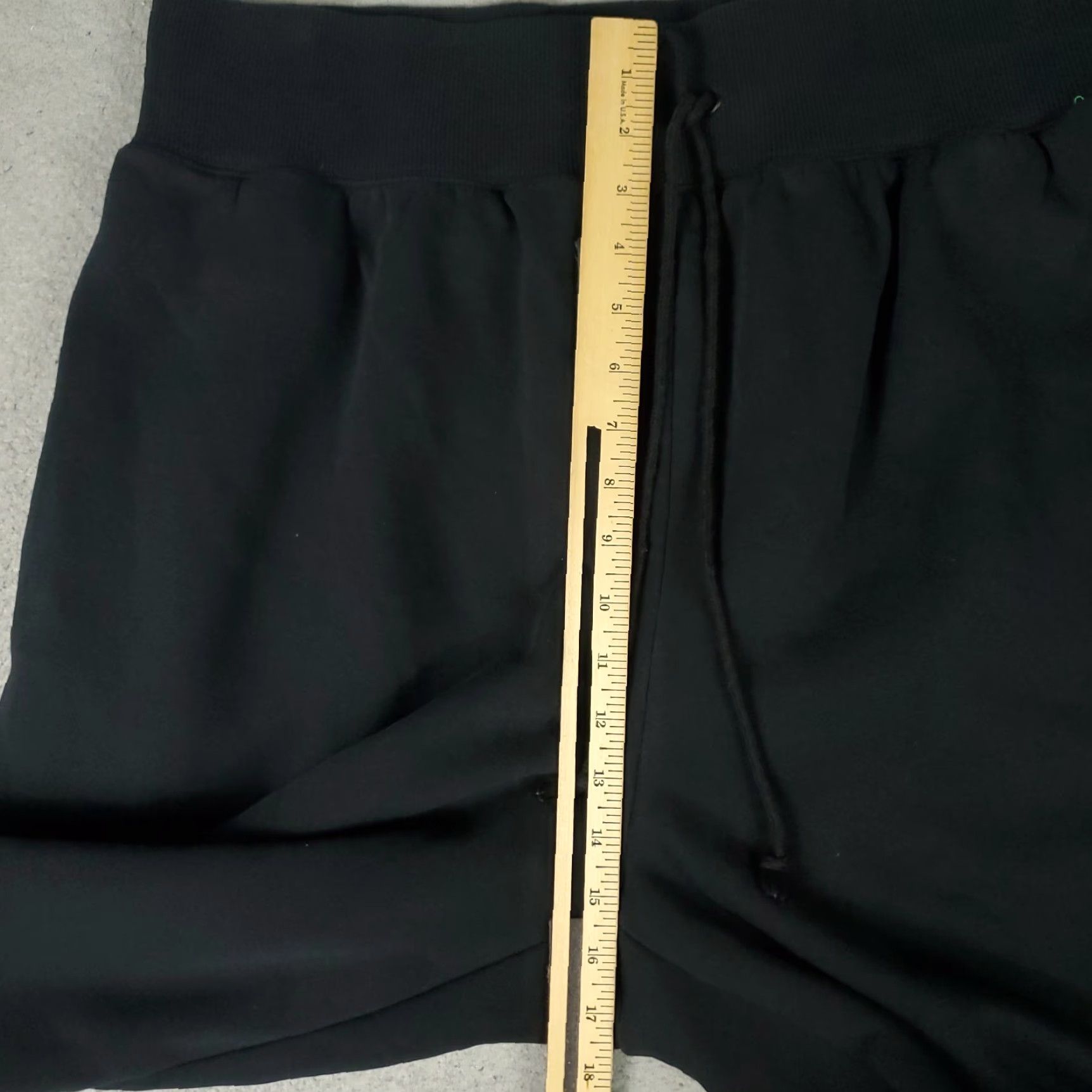 Nike Nike Shorts Women 3X Black High Waist Sweat Drawstring Active Wear Casual Plus Size Size 40" / US 18 - 6 Thumbnail